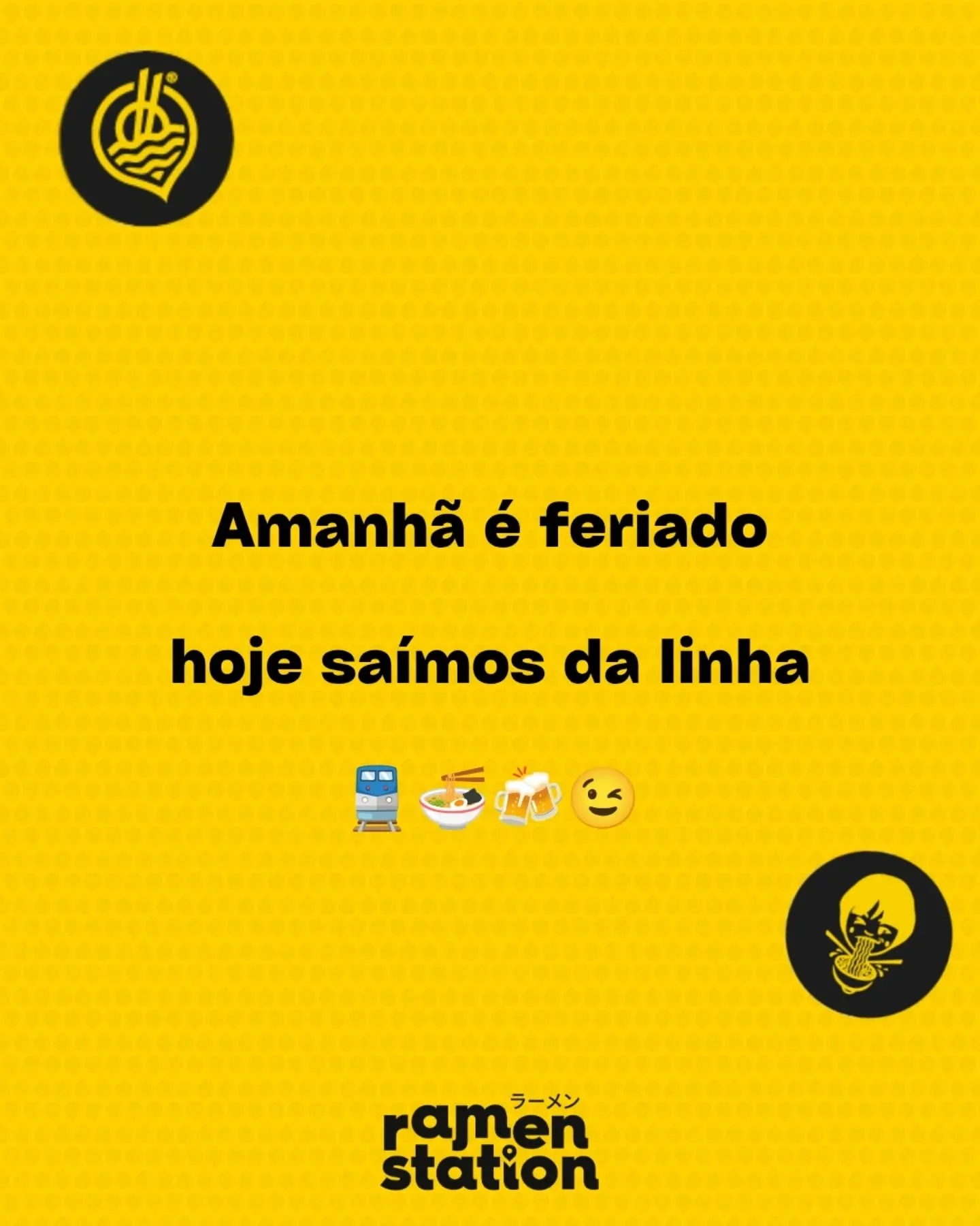 E quando se sai da linha&hellip; normalmente &eacute; porque vale a pena. 🍜🍺🤩

🚉 Esta&ccedil;&atilde;o do Campo Pequeno&nbsp;
📍Campo Pequeno, 12, Lisboa
Aberto todos os dias:
🕛 2&ordf; a 6&ordf;: 12h00-15h00 | 19h00 - 22h00
🕛 S&aacute;b-Dom: 1