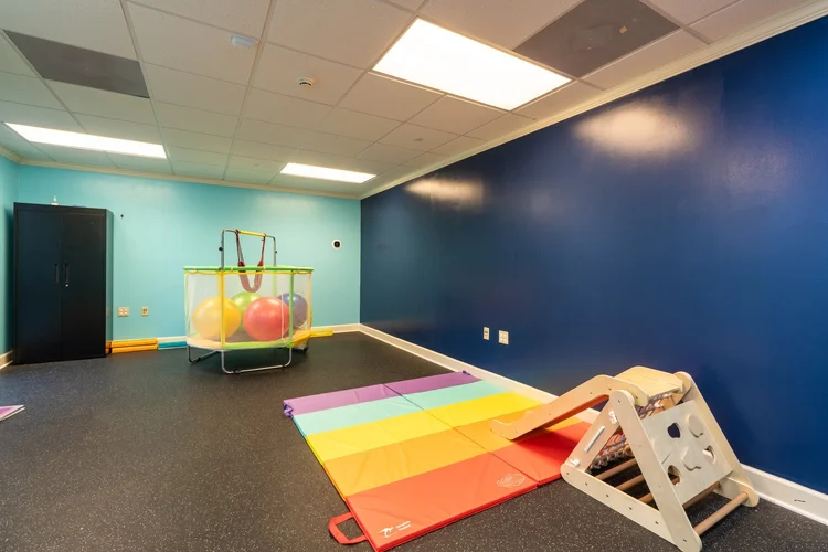 The sensory gym at StarBright Centers in Maryville, TN