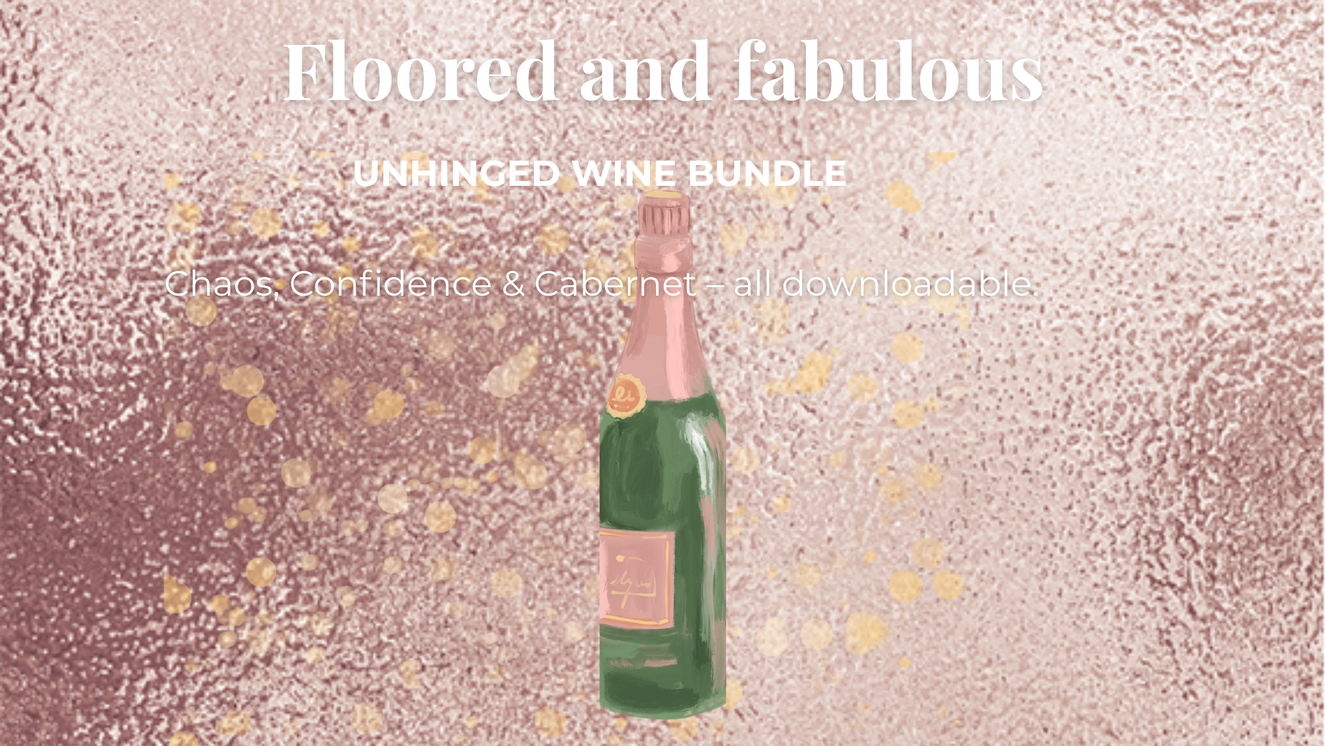 F[oored and fabulous perfect emotional support package