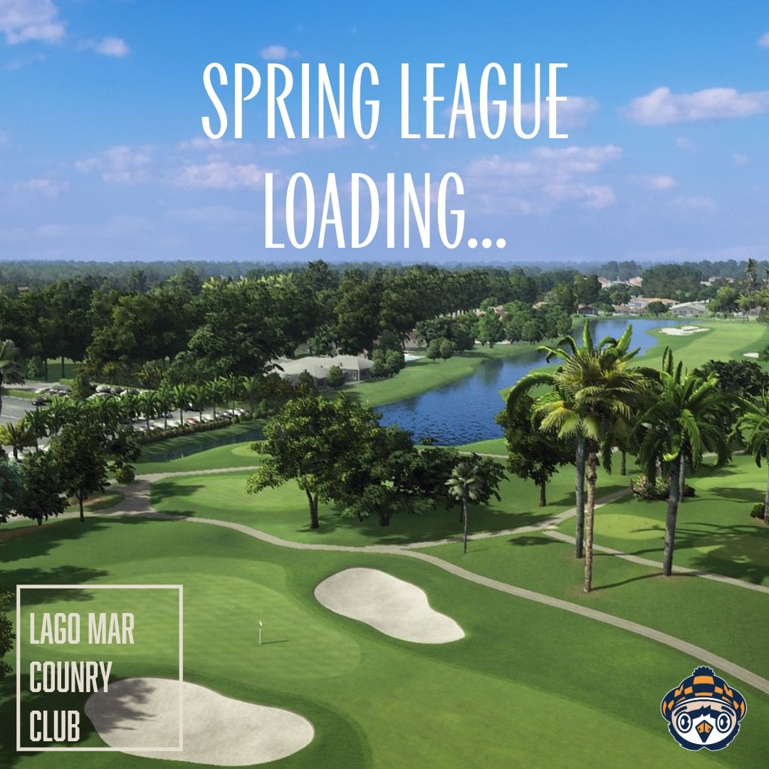 Spring League is loading ⛳️

3/2&ndash;4/12 6 weekly events NOW featuring a Tuesday League Night 6pm-9pm

Don&rsquo;t let the snow slow you down. Come shake off the winter rust, tee it up with the crew, and have some fun competing for great prizes.
#