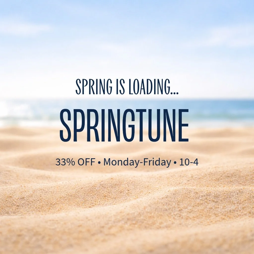 Spring is officially loading&hellip; and so are the savings 🌸🌊

SPRINGTUNE is live &mdash; 33% OFF Monday&ndash;Friday from 10&ndash;4.

Set your alarms, grab your crew, and let&rsquo;s get you ready to tee off, find fairways, and roll in birdies t