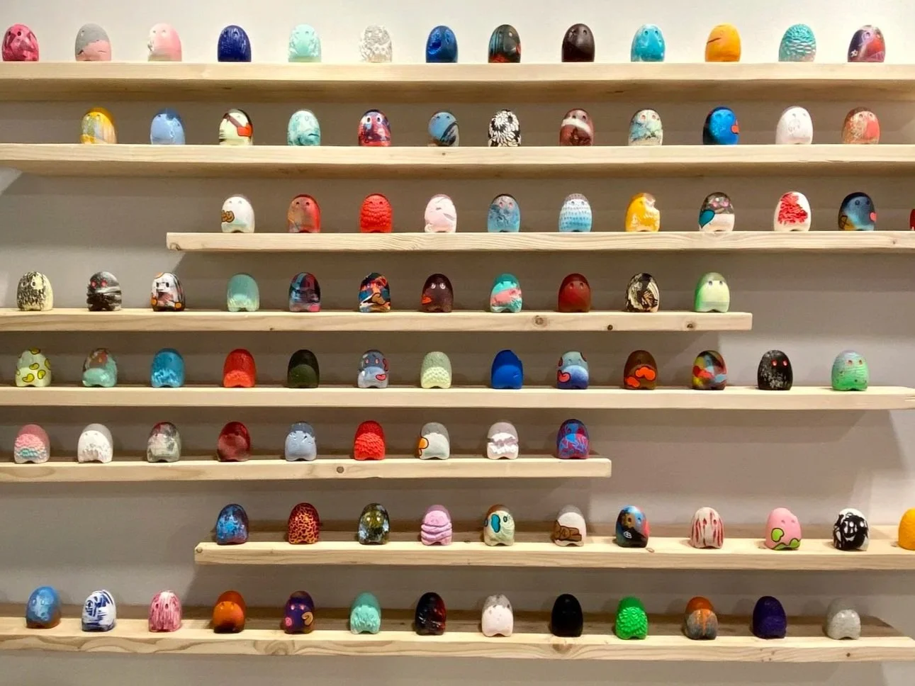 Kavities, 2023, install for "Look to You" Exhibition at BFF Gallery