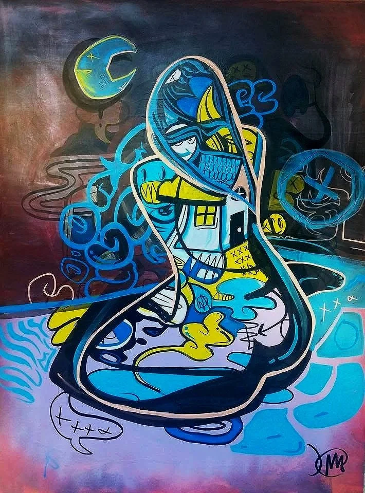 Home, 2019
acrylic on canvas, 48" x 36"

sold