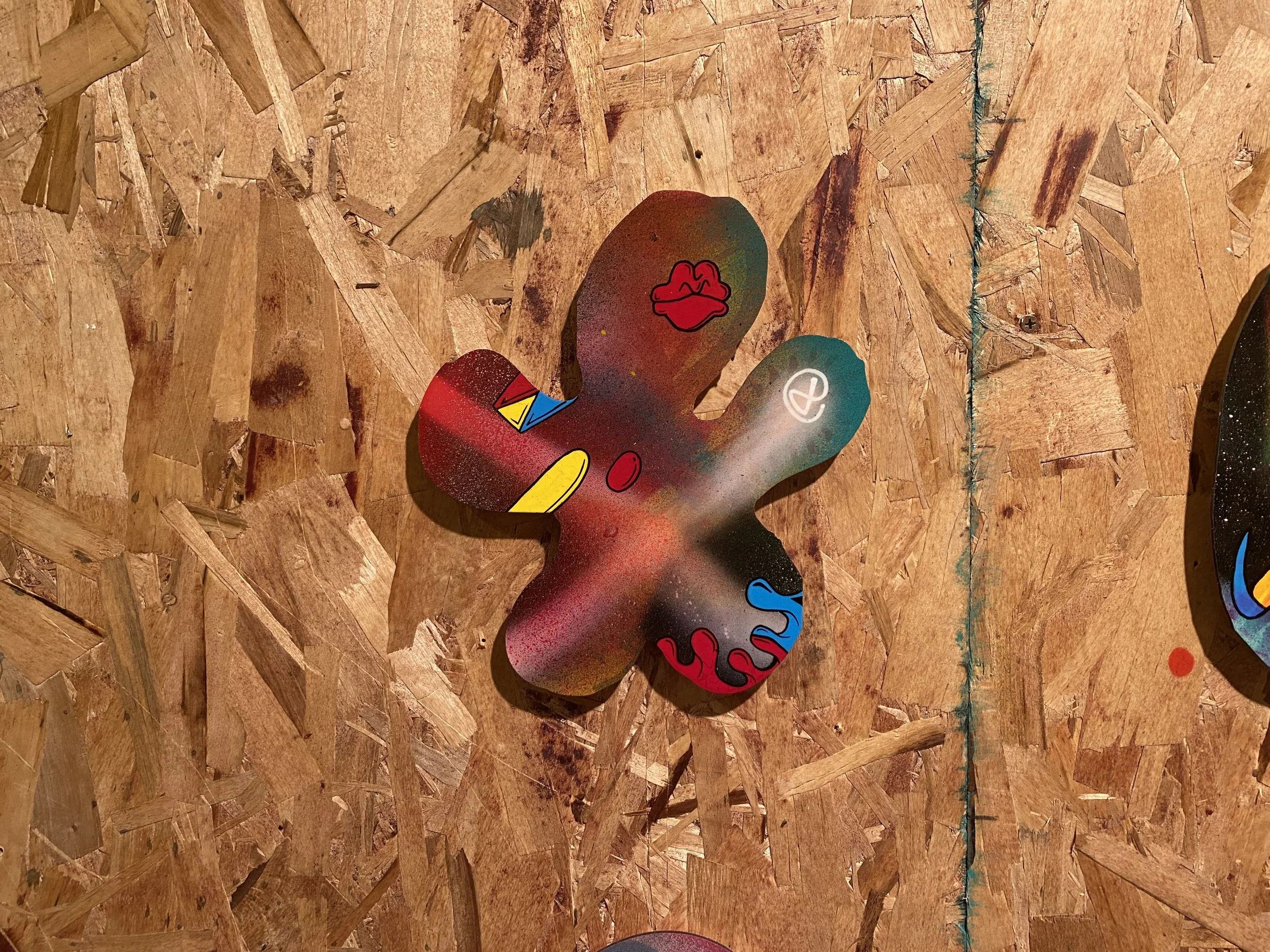 Small Gum, 2020
mixed media on di-bond, 6" x 6"

sold