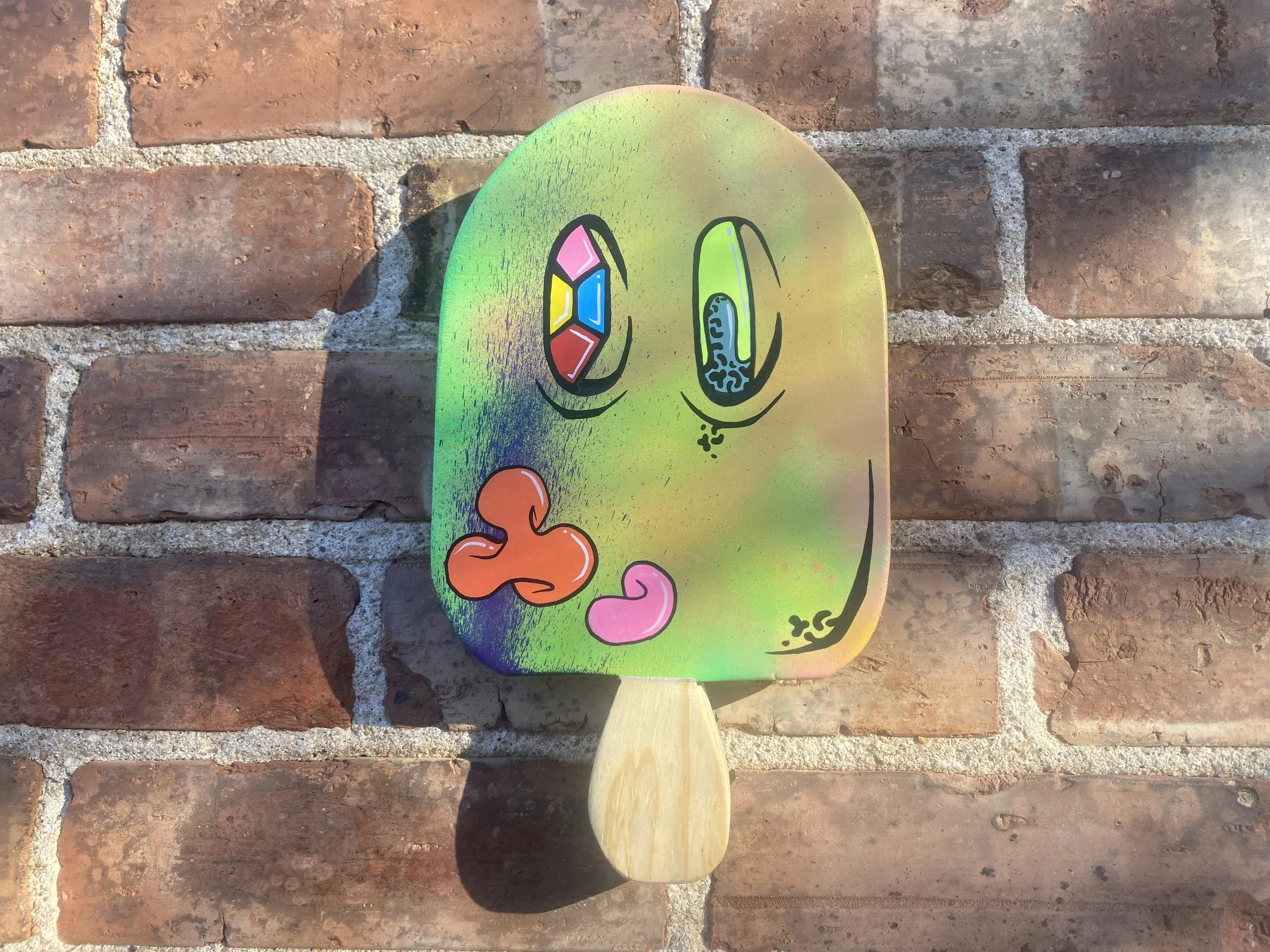 Diamond Eye Pop, 2021
acrylic on wood, 7" x 5"

sold