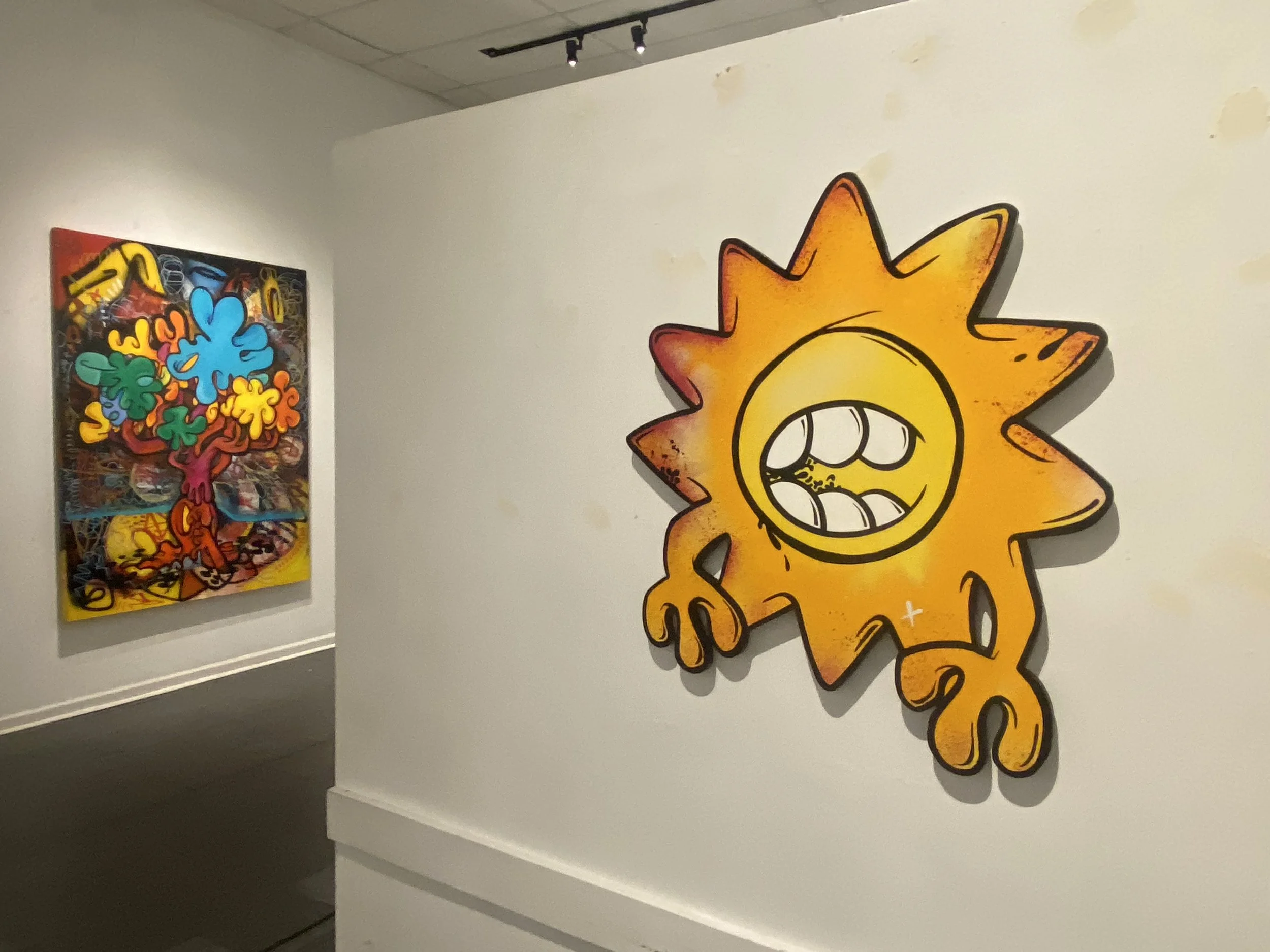 Urchin, 2020
acrylic on wood, 20" x 18"

sold