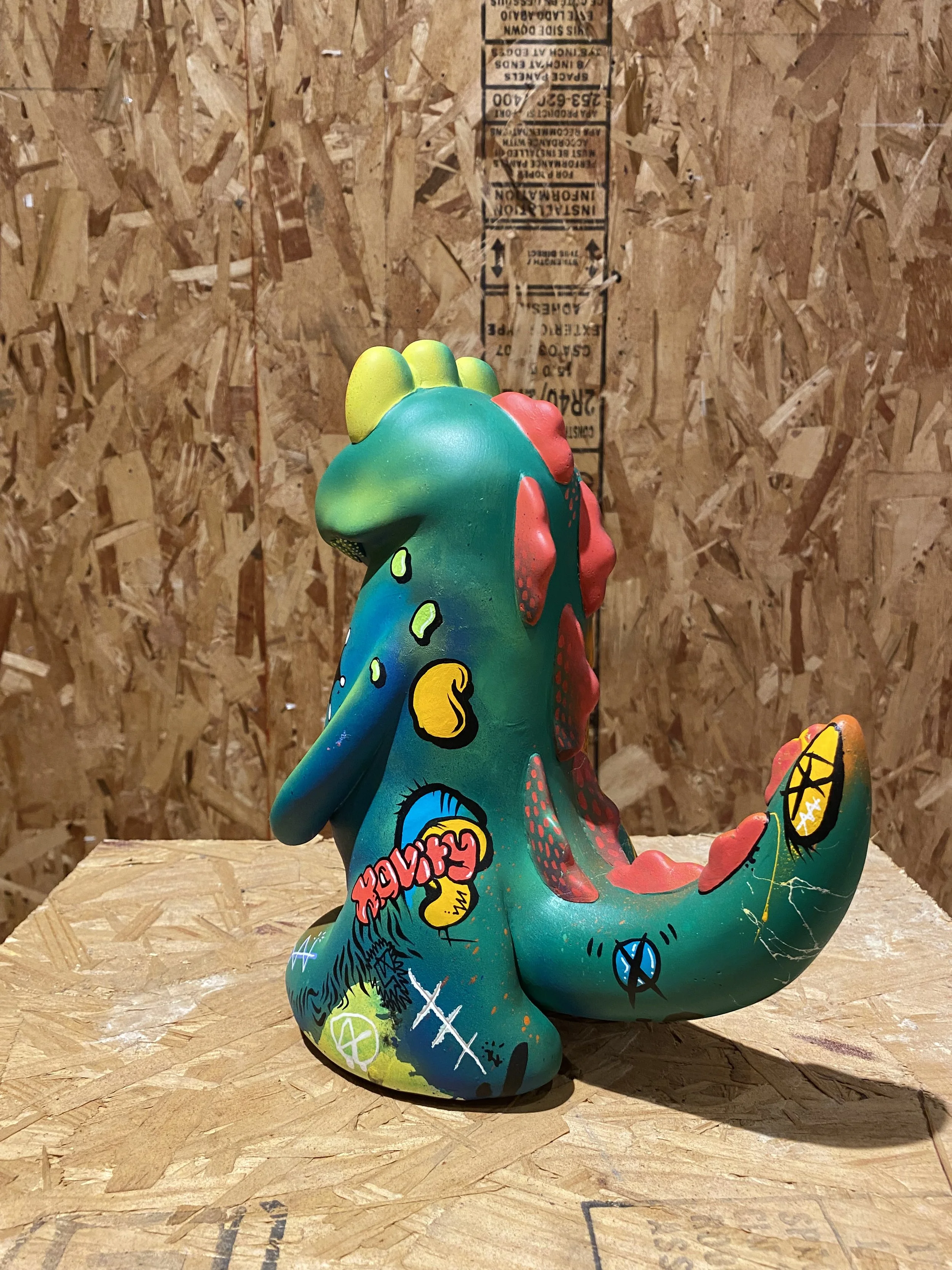 Umi, 2024
acrylic on plaster, 6" x 9" x 10.5"

sold