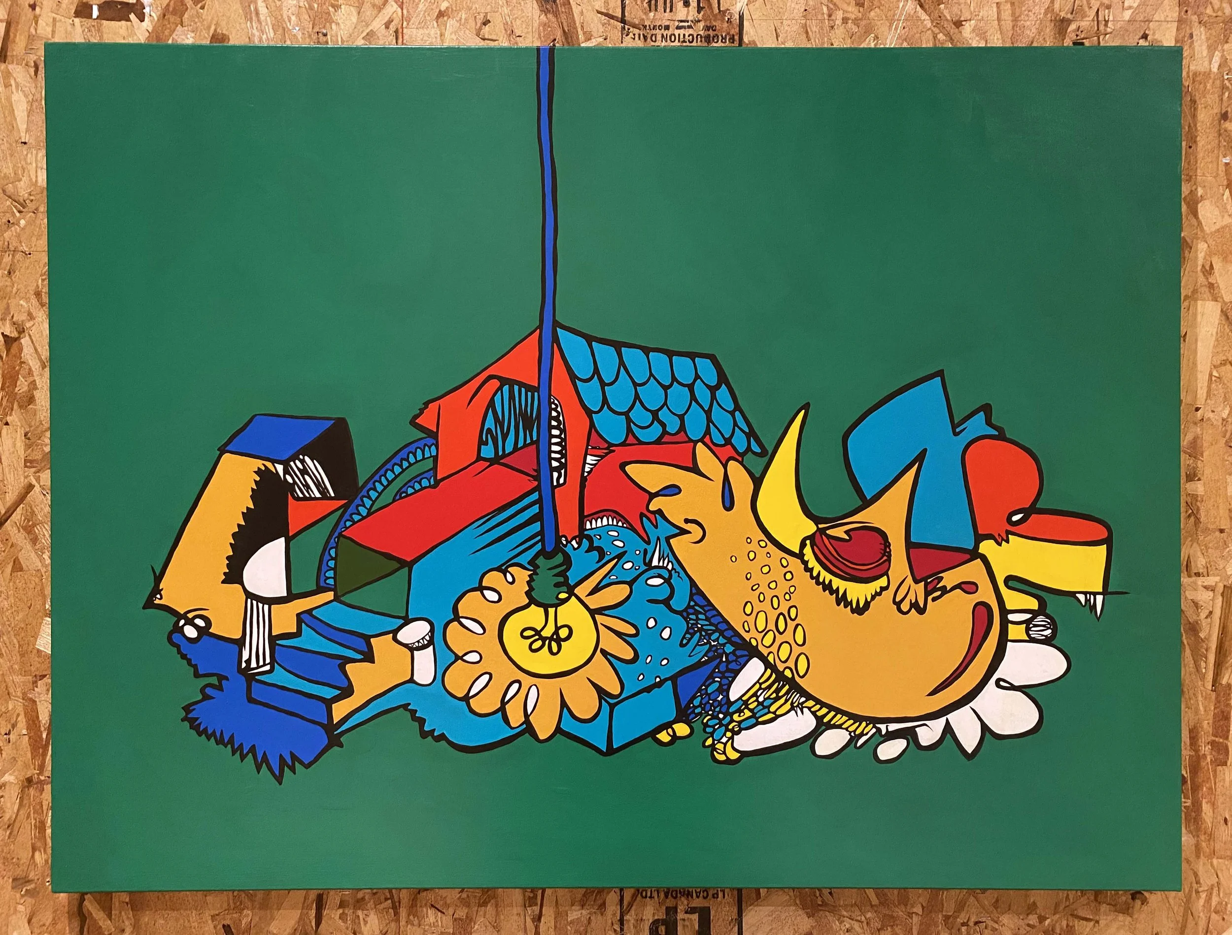 Sundown, 2024
acrylic on canvas, 36" x 48"

sold