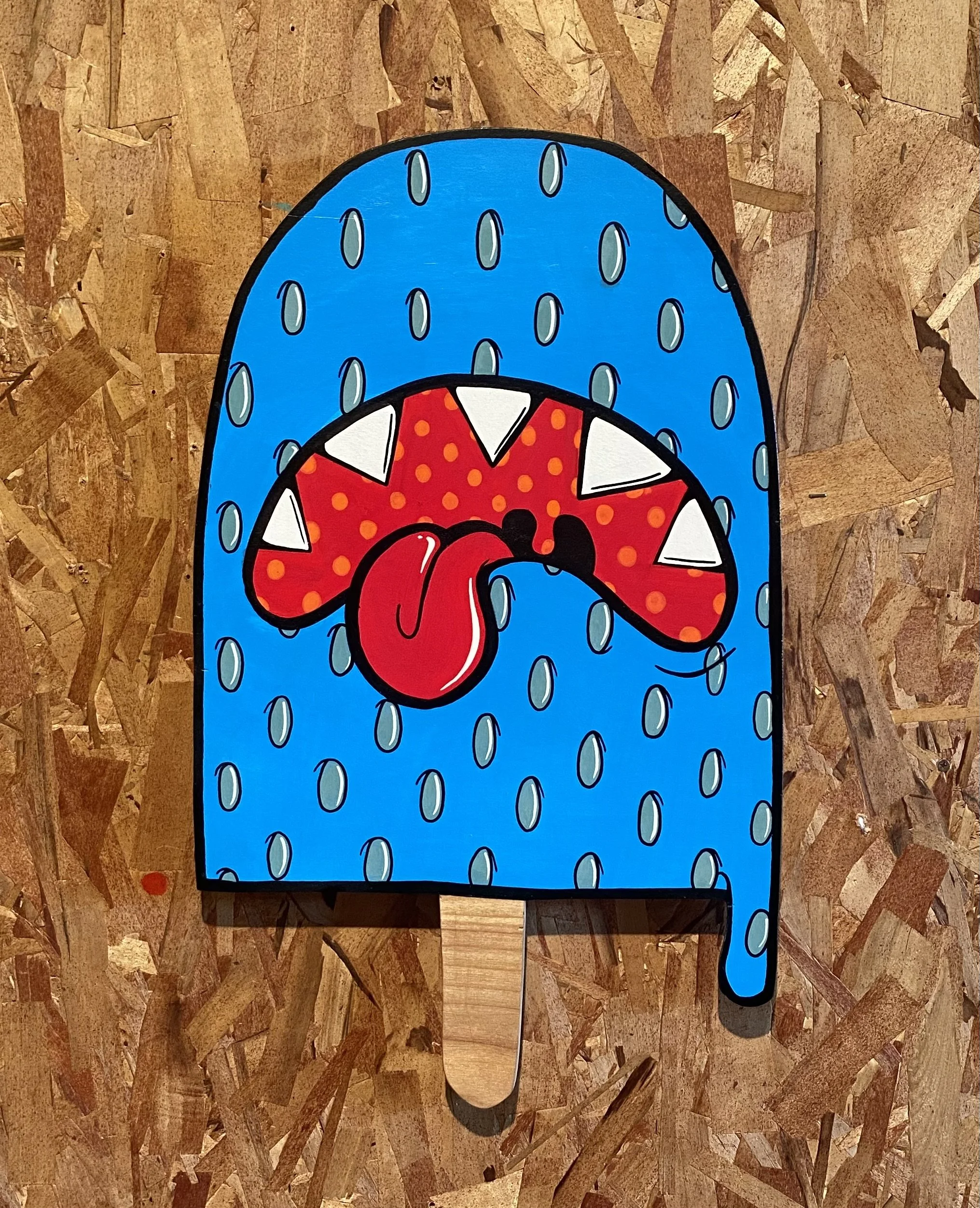 Jawsicle, 2020
acrylic on wood, 24" x 16"

sold