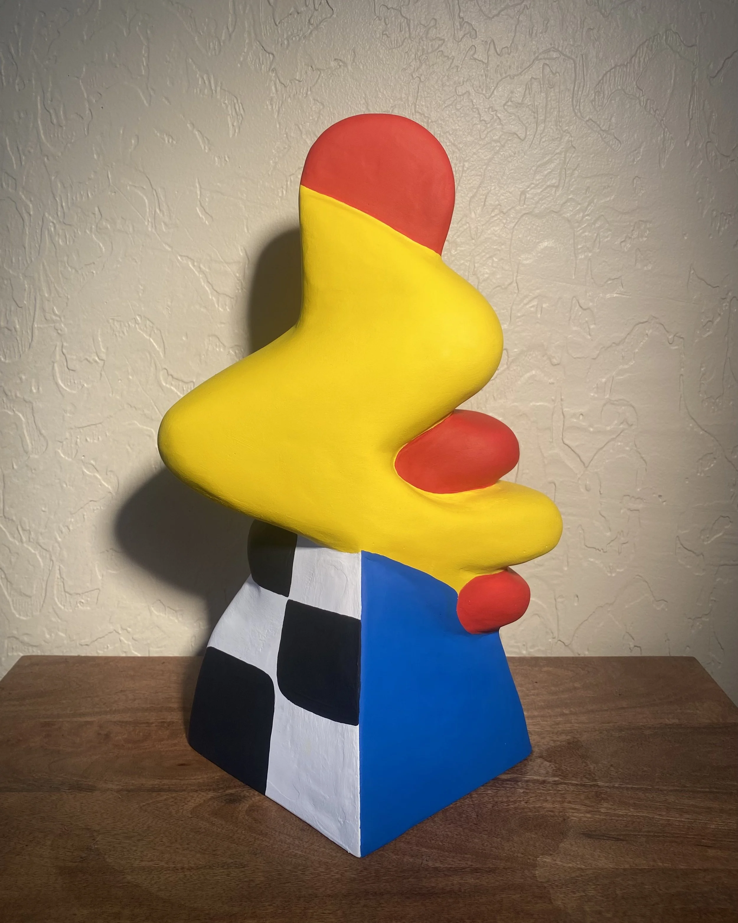 Precipice, 2025
acrylic on plaster, 16" x 10" x 10"

$1,500