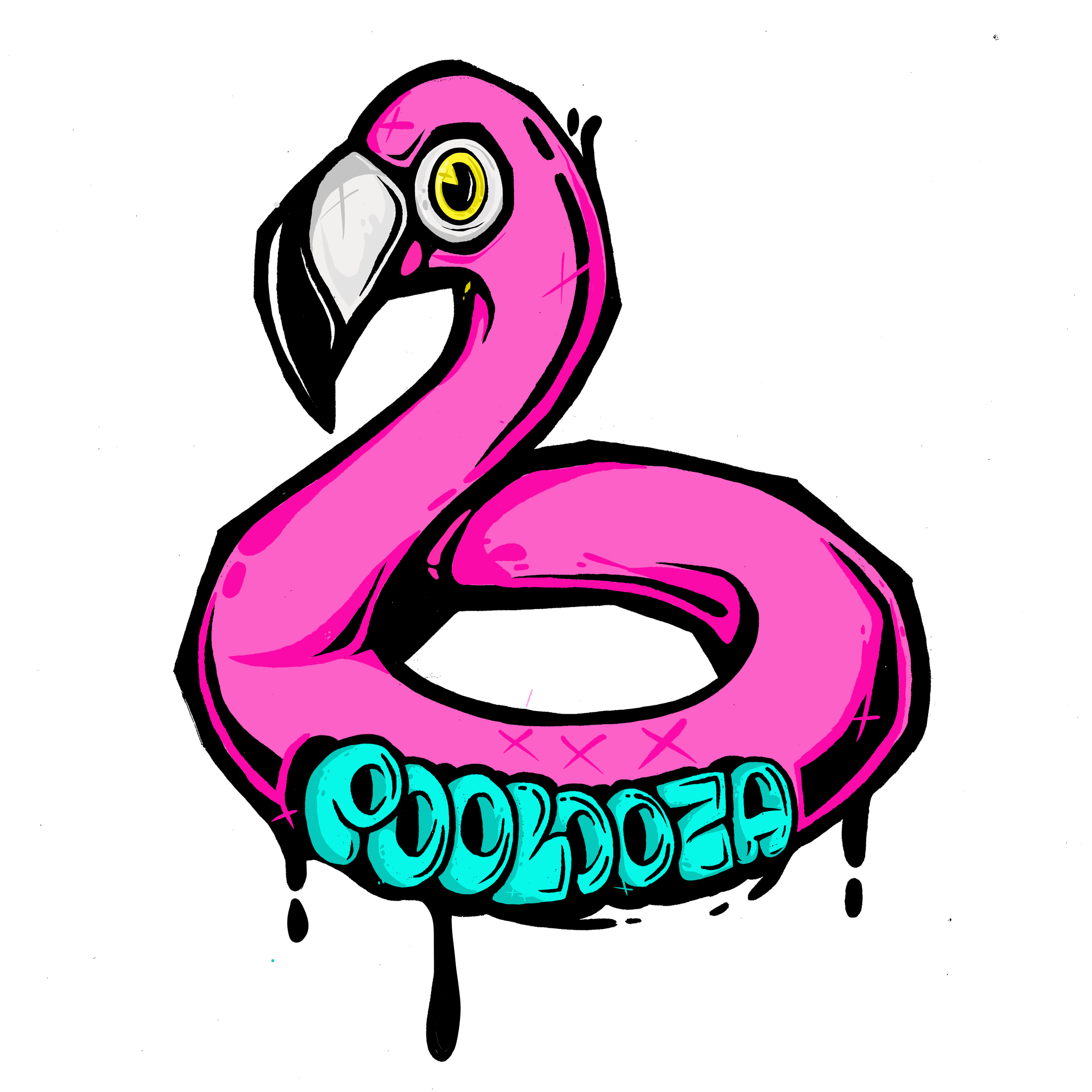 Poolooza T-Shirt Design - 2019