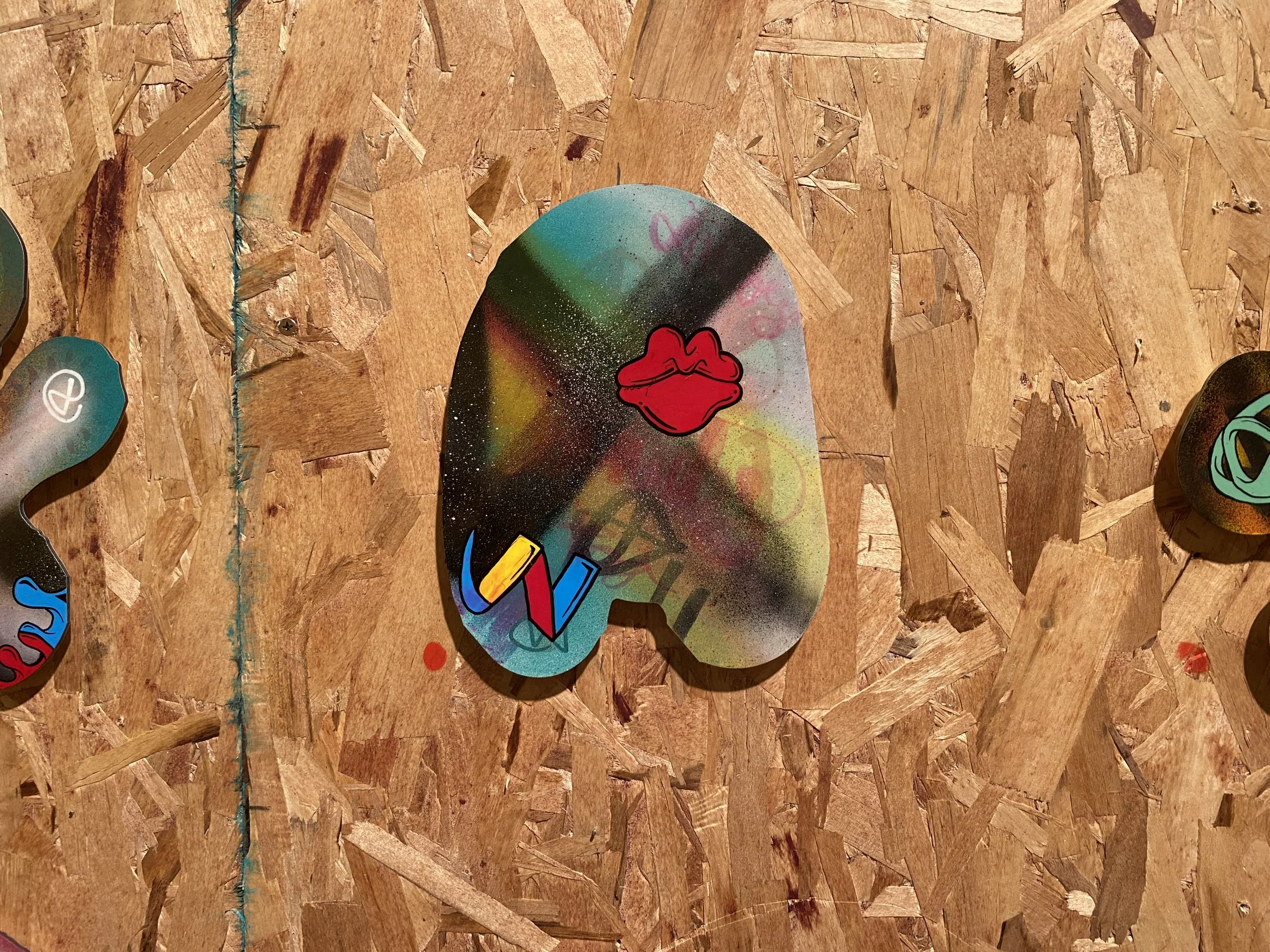 Small Tooth, 2020
mixed media on di-bond, 6" x 6"

sold