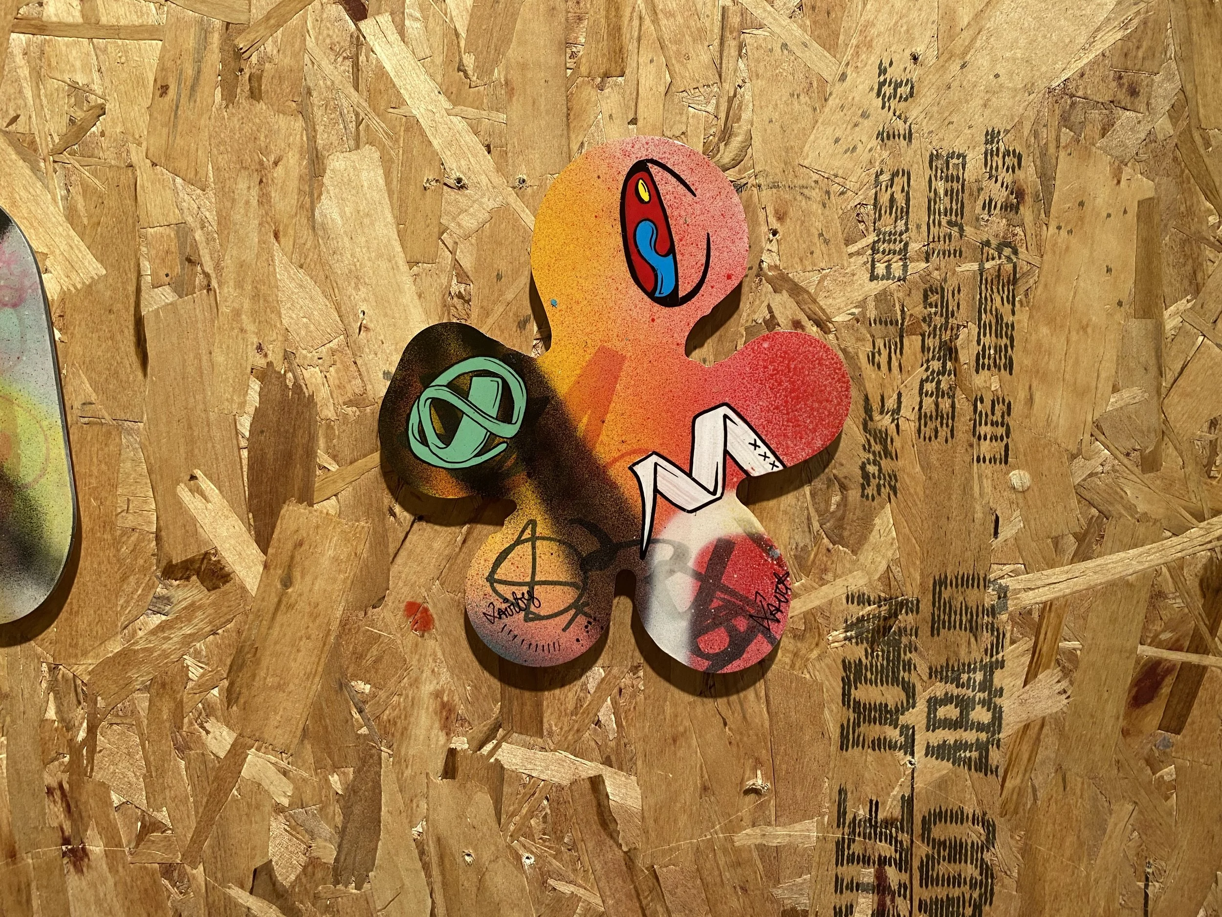 Small Gum, 2020
mixed media on di-bond, 6" x 6"

sold