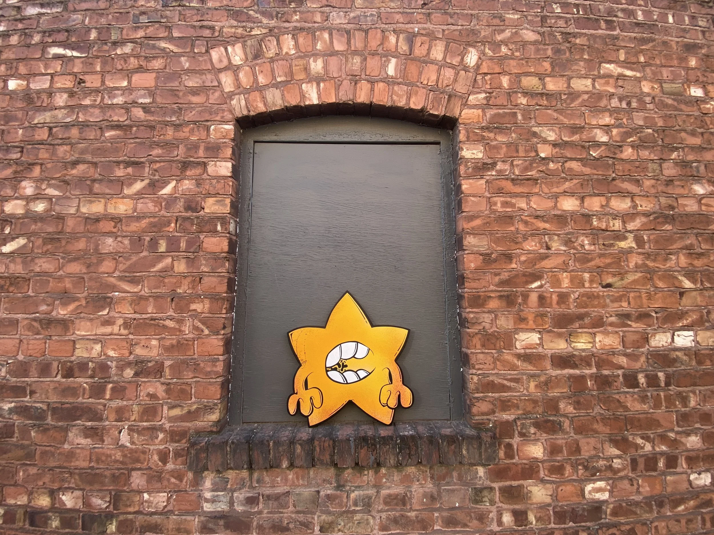 Star 1, 2021
acrylic on shaped wood, 18" x 18"

sold