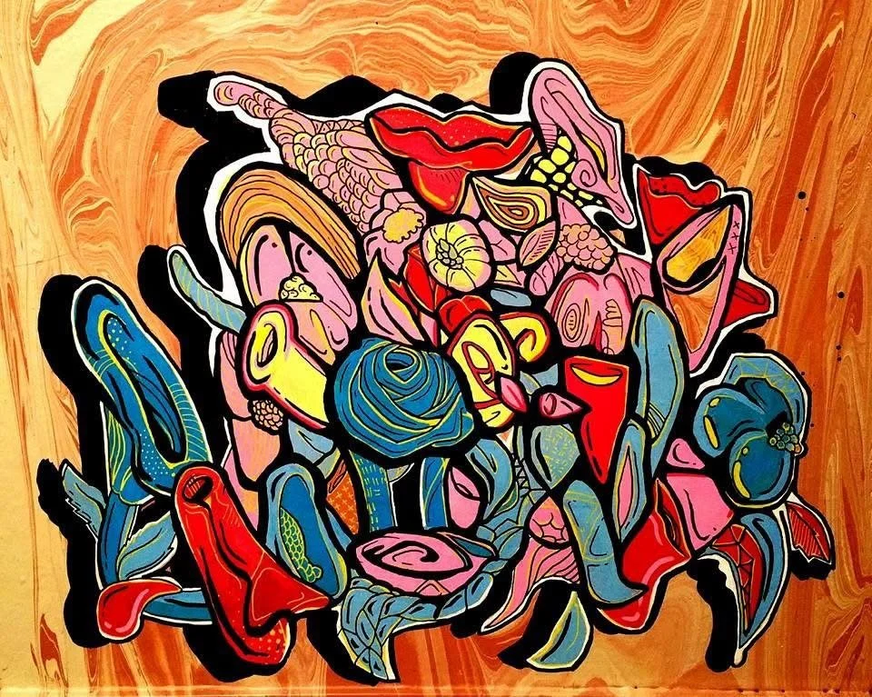 Bloom, 2018
acrylic on canvas, 18" x 24"

sold