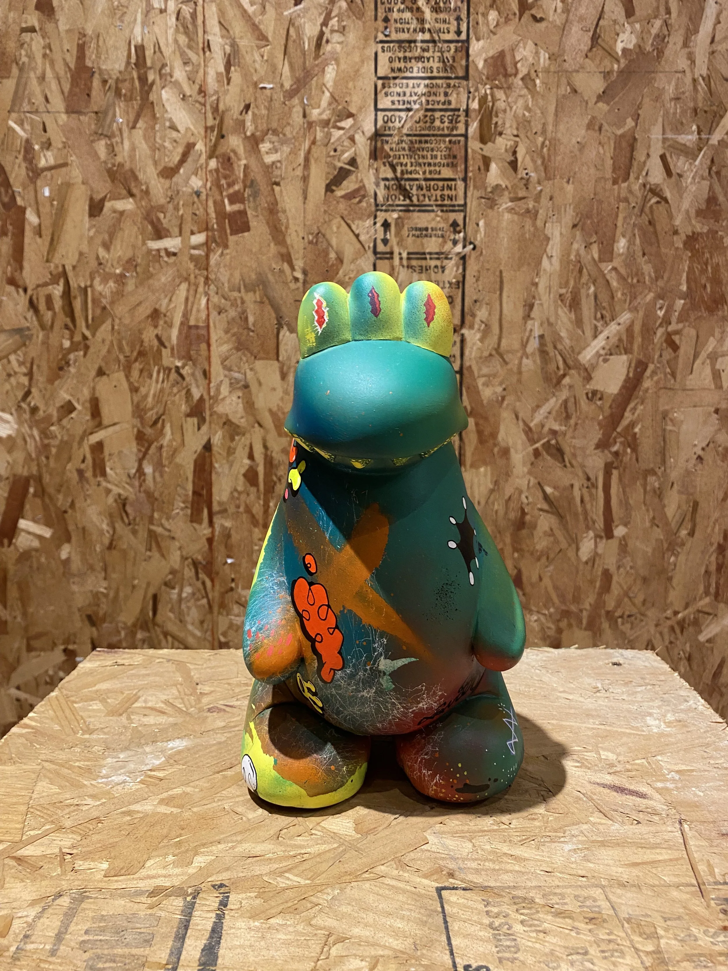 Umi, 2024
acrylic on plaster, 6" x 9" x 10.5"

sold