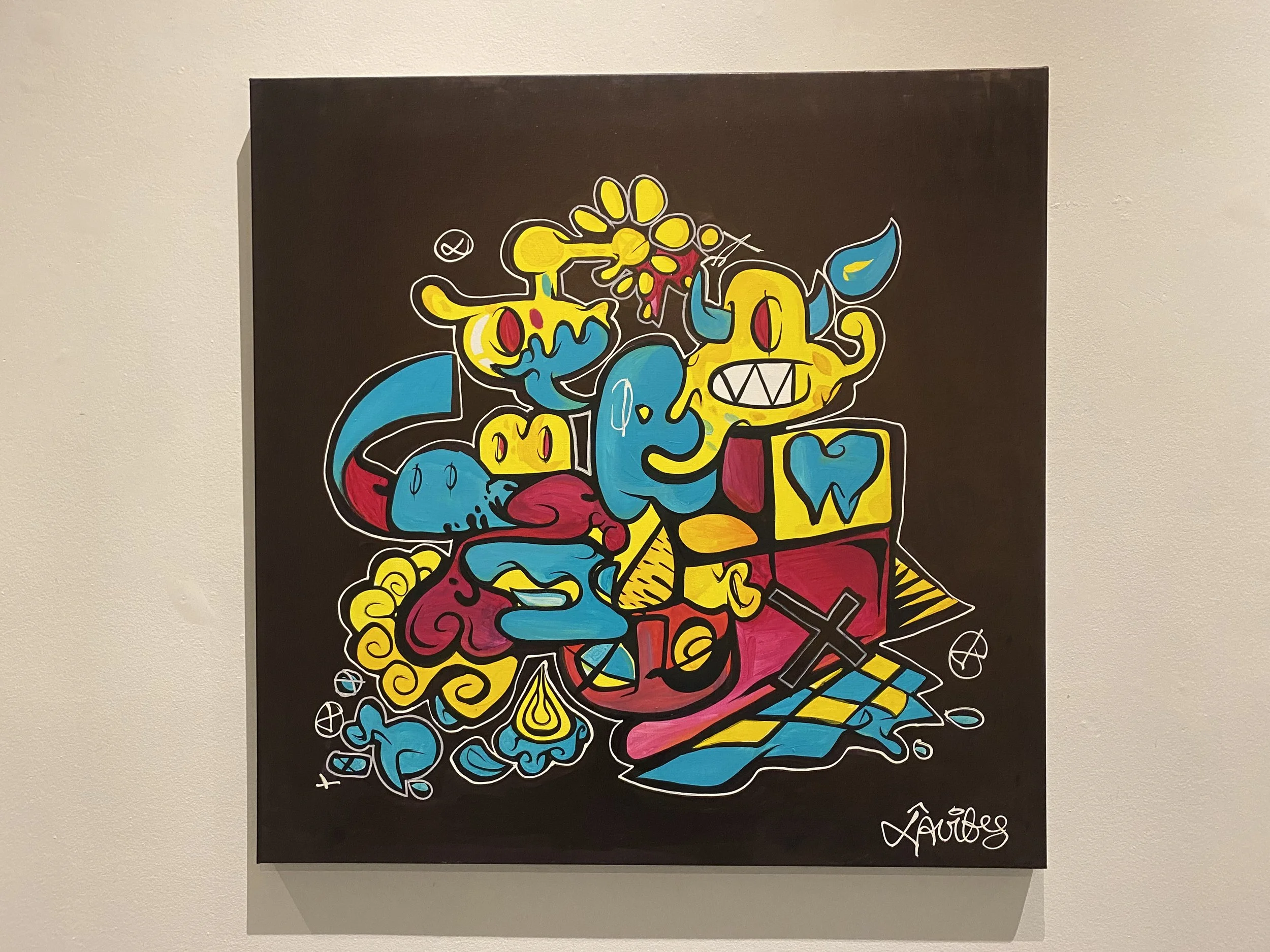 Untitled, 2021
acrylic on canvas, 36" x 36"