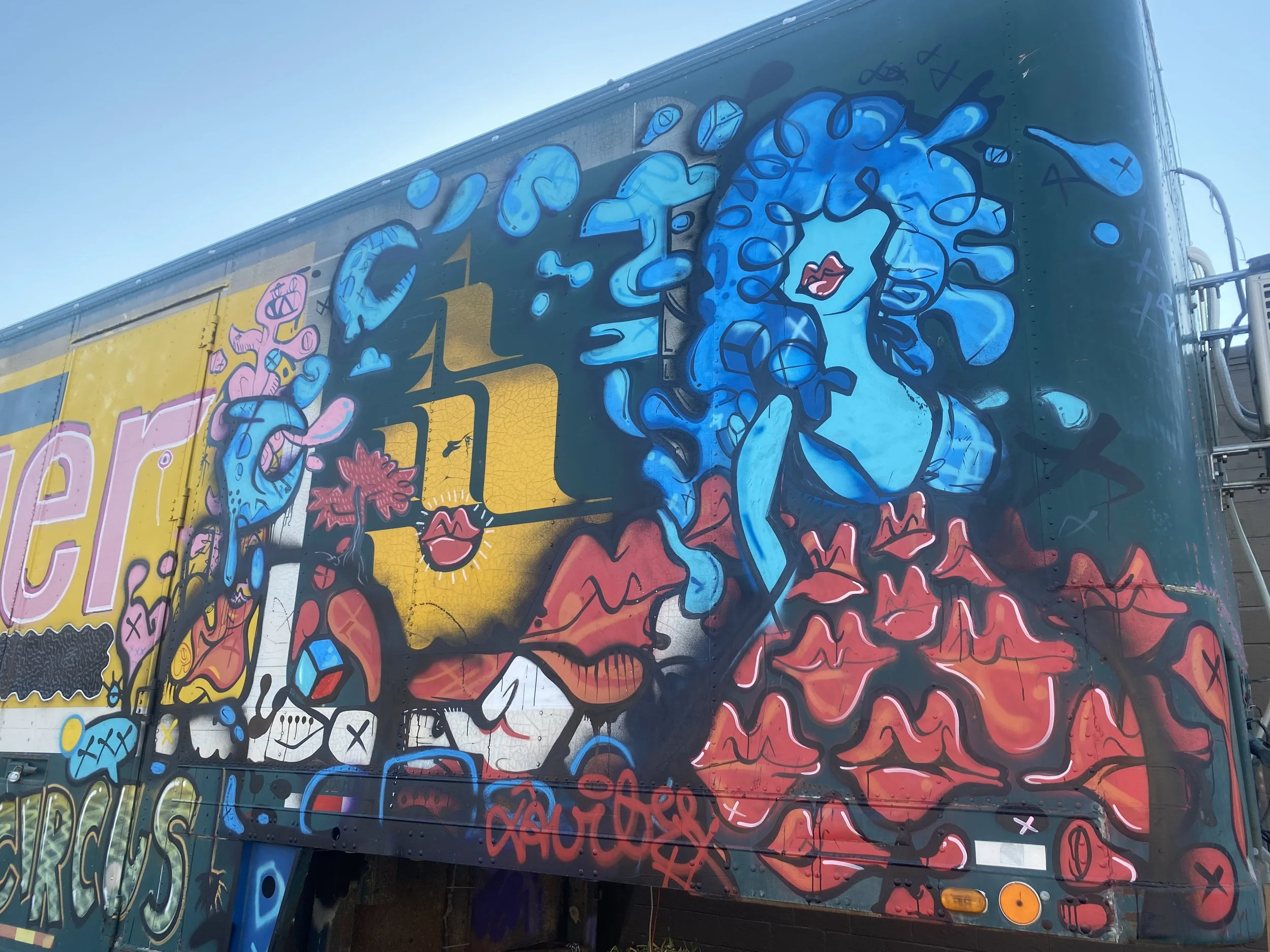 Live painting I made during MAHA Music Festival, 2020
spray paint and acrylic, 15' x 10'