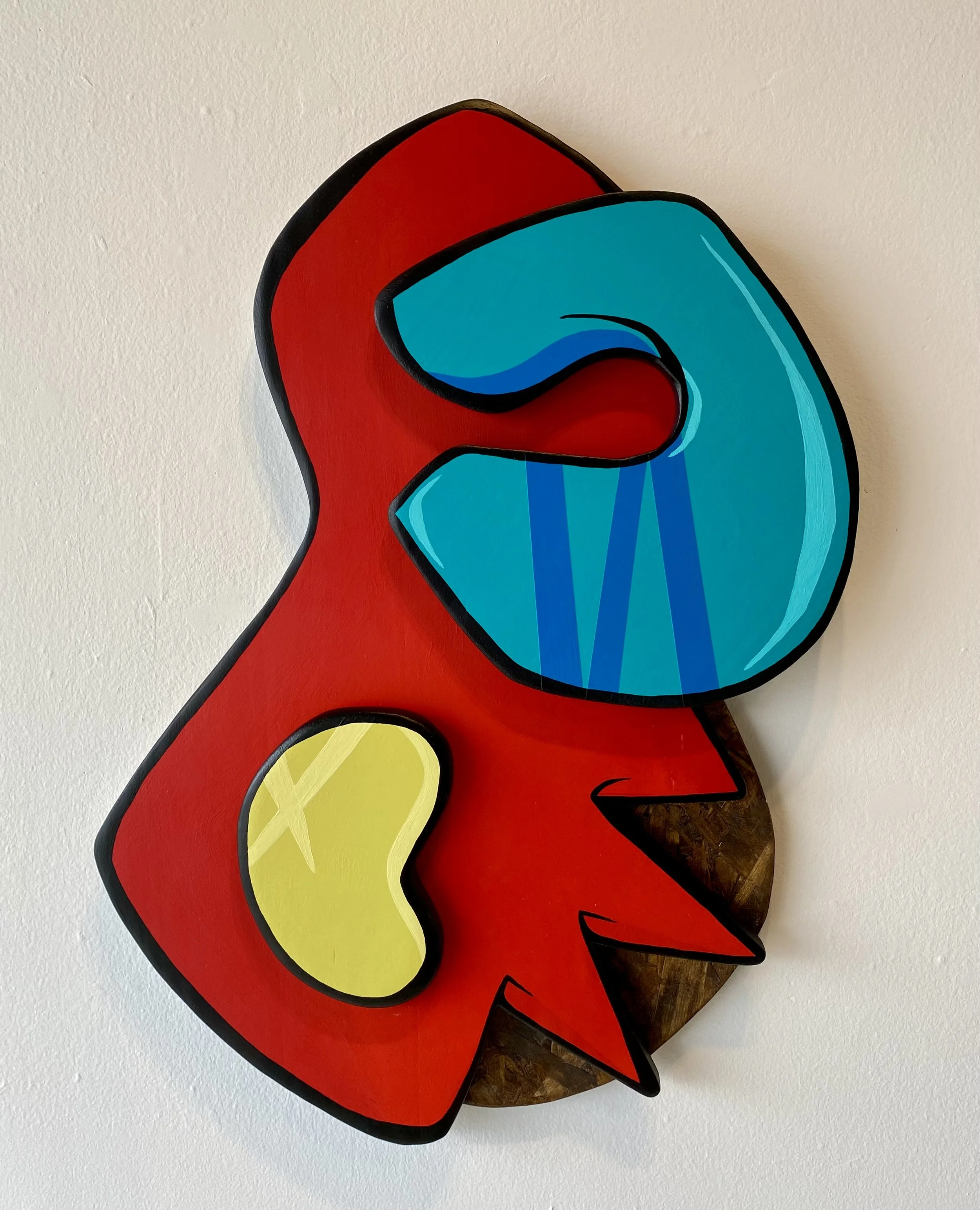 Primary, 2023
acrylic on wood, 24" x 18" 

sold