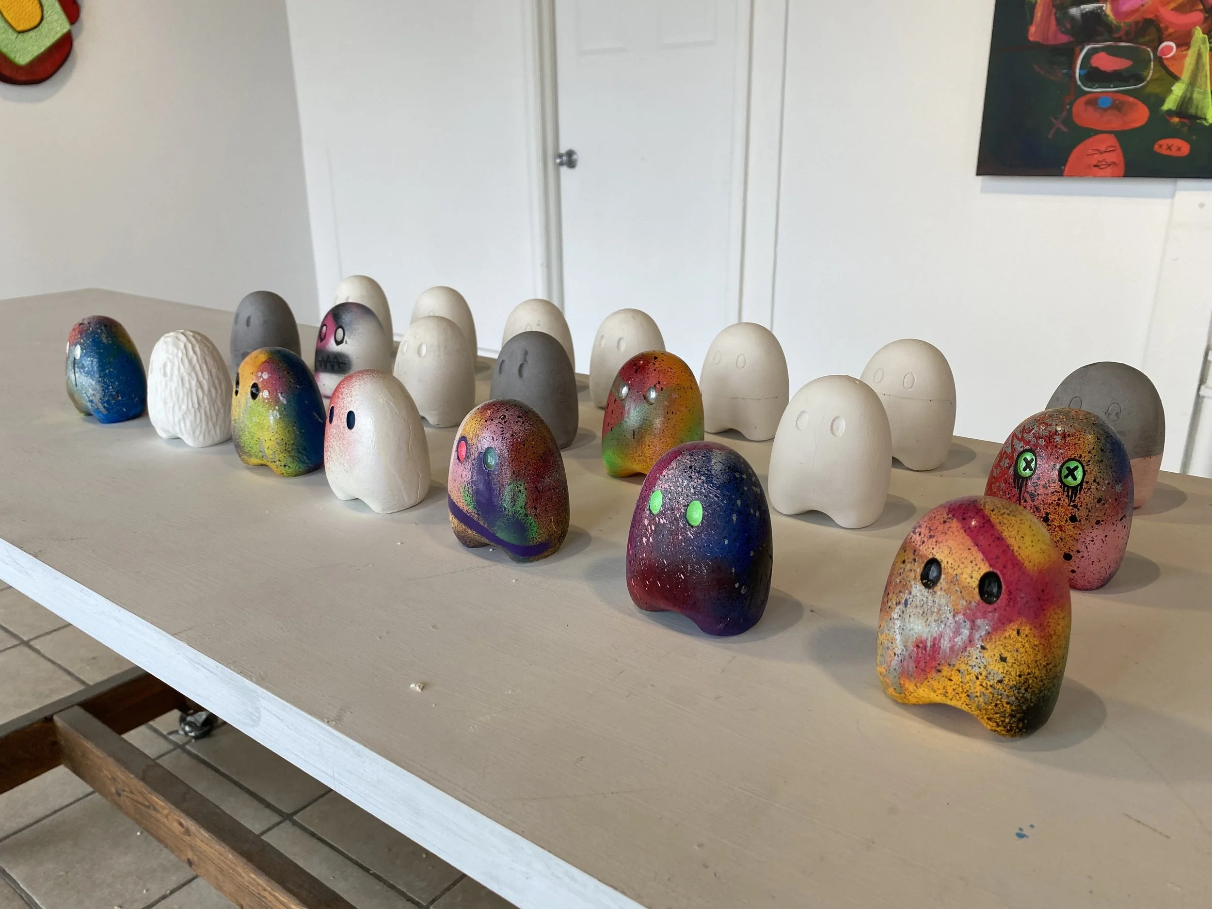 Kavities, 2023, Gorilla advertisement pieces for show