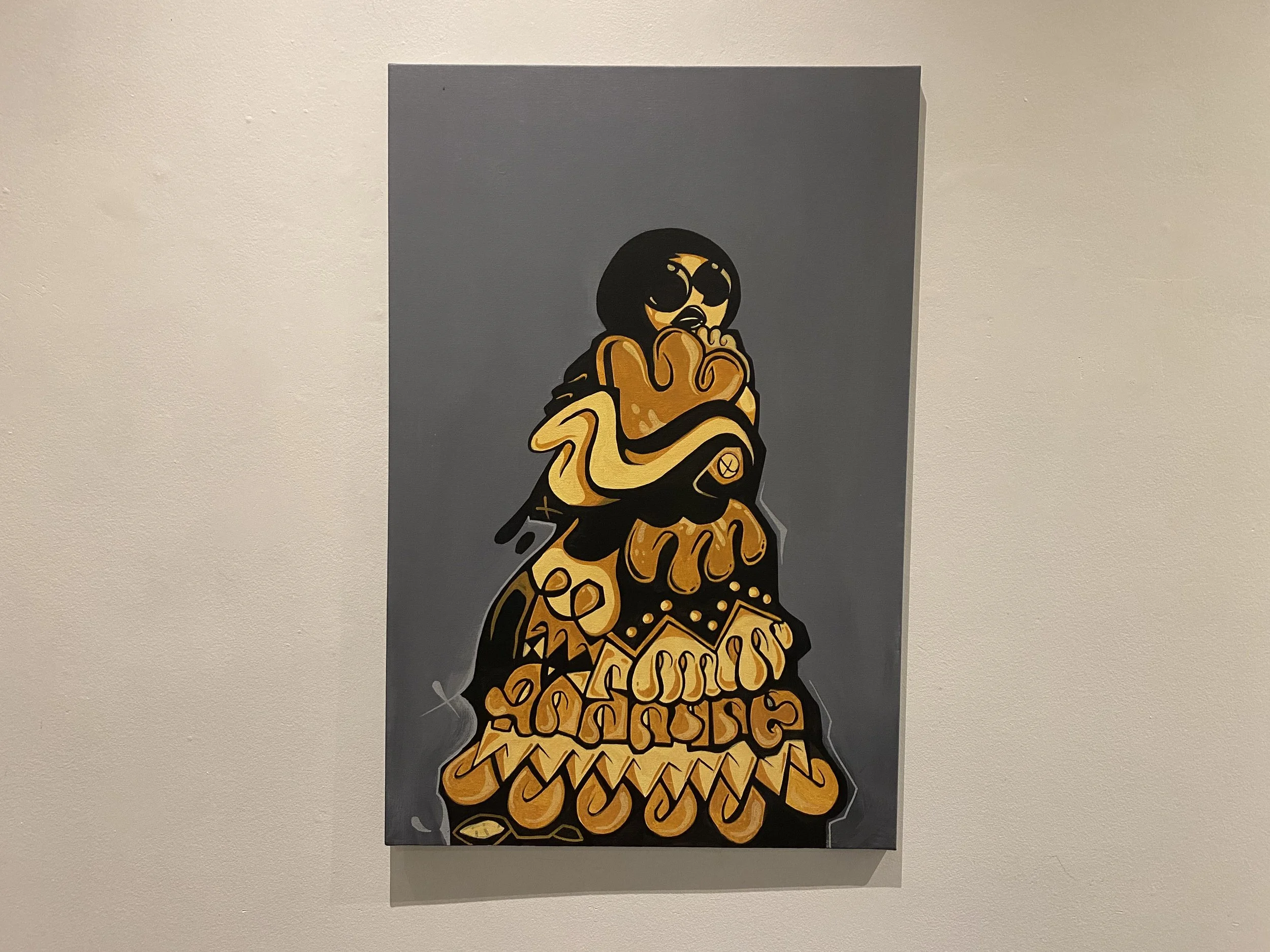 Queen Bee, 2019
acrylic on canvas, 36" x 24"