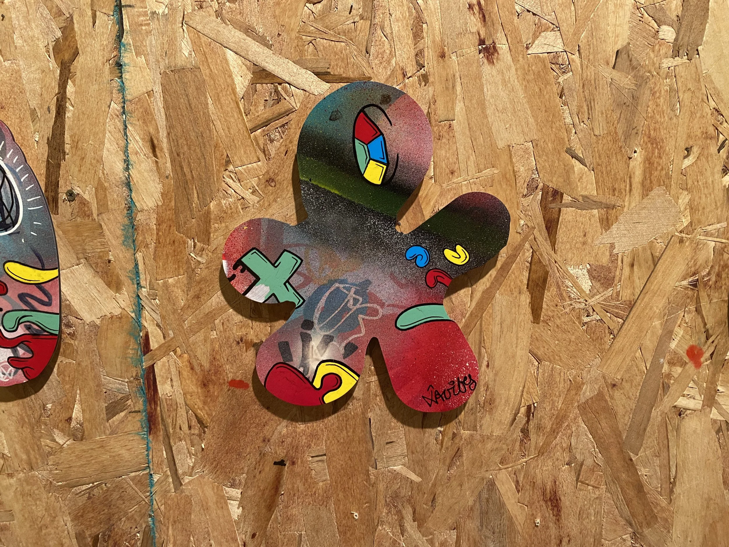 Small Gum, 2020
mixed media on di-bond, 6" x 6"

sold