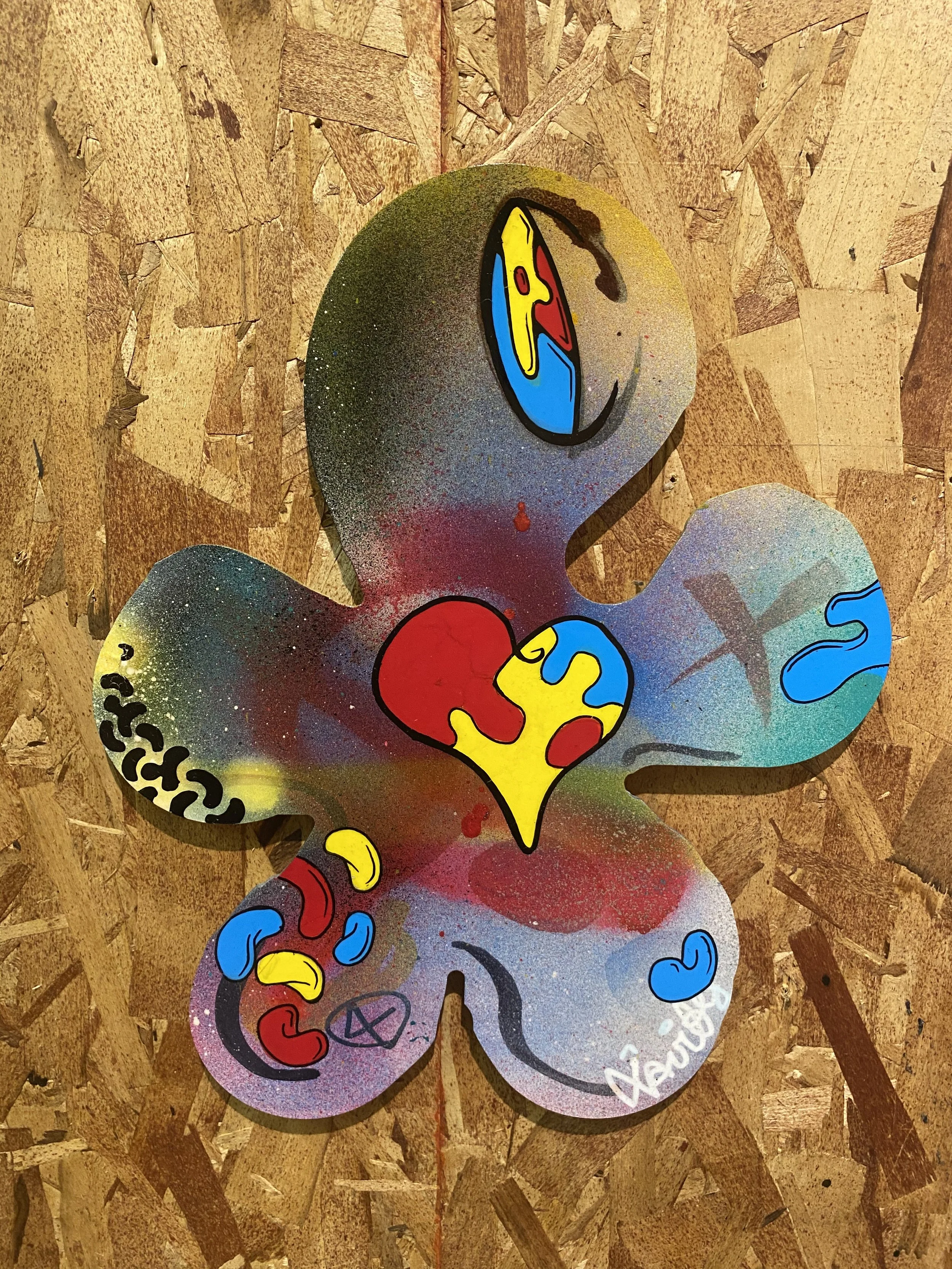 Big Gum, 2020
mixed media on di-bond, 8" x 8"

sold