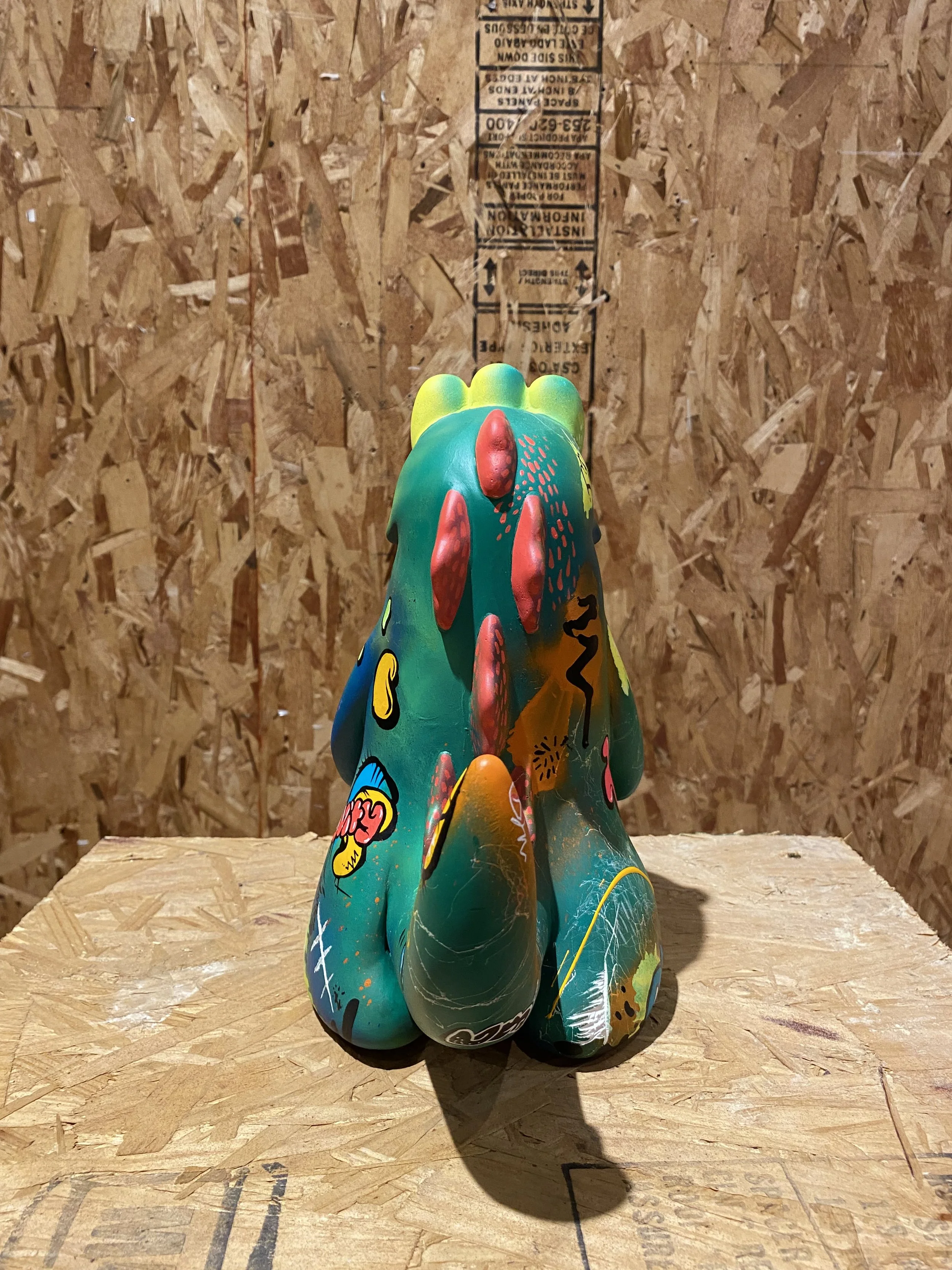 Umi, 2024
acrylic on plaster, 6" x 9" x 10.5"

sold