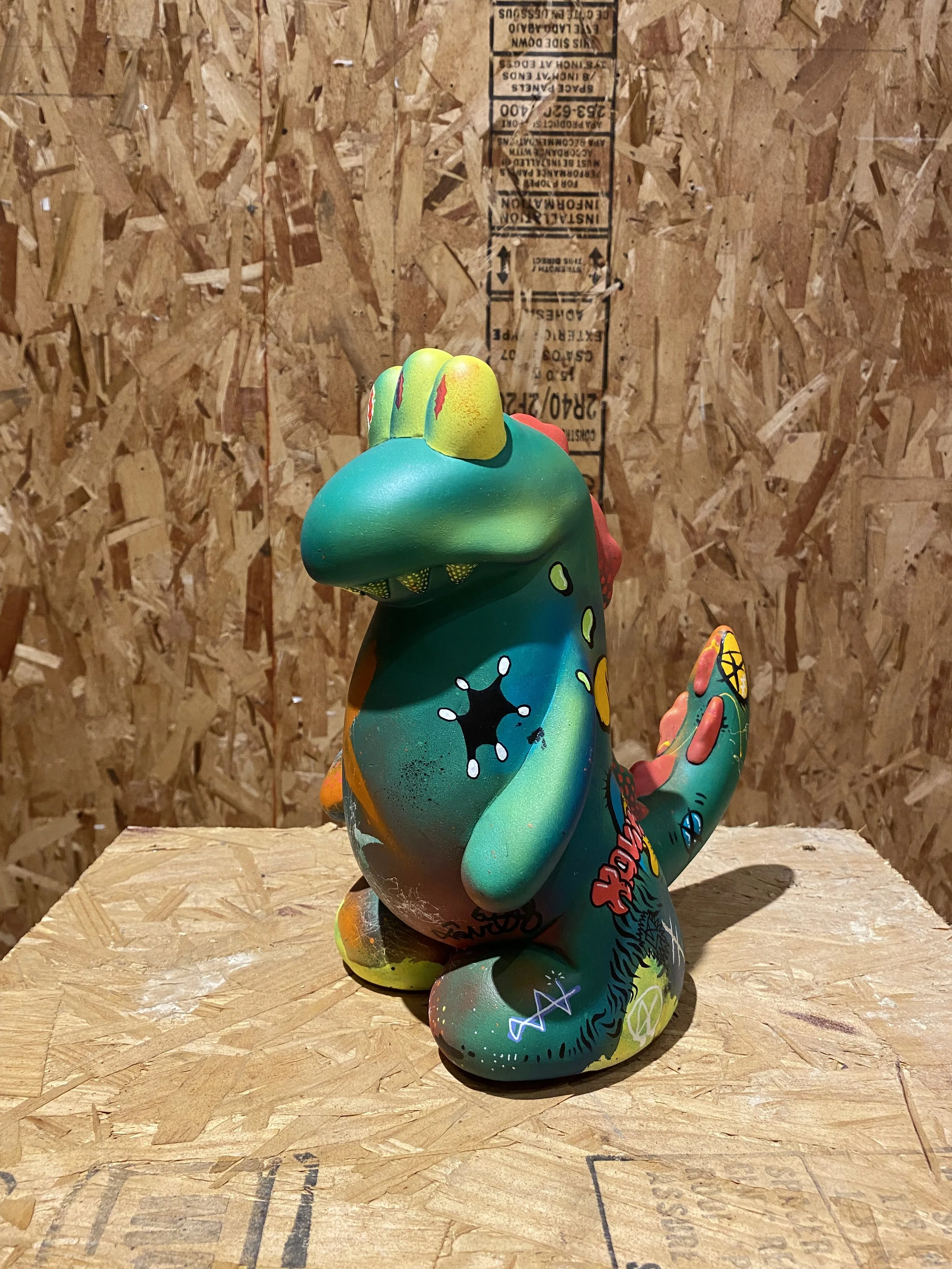 Umi, 2024
acrylic on plaster, 6" x 9" x 10.5"

sold