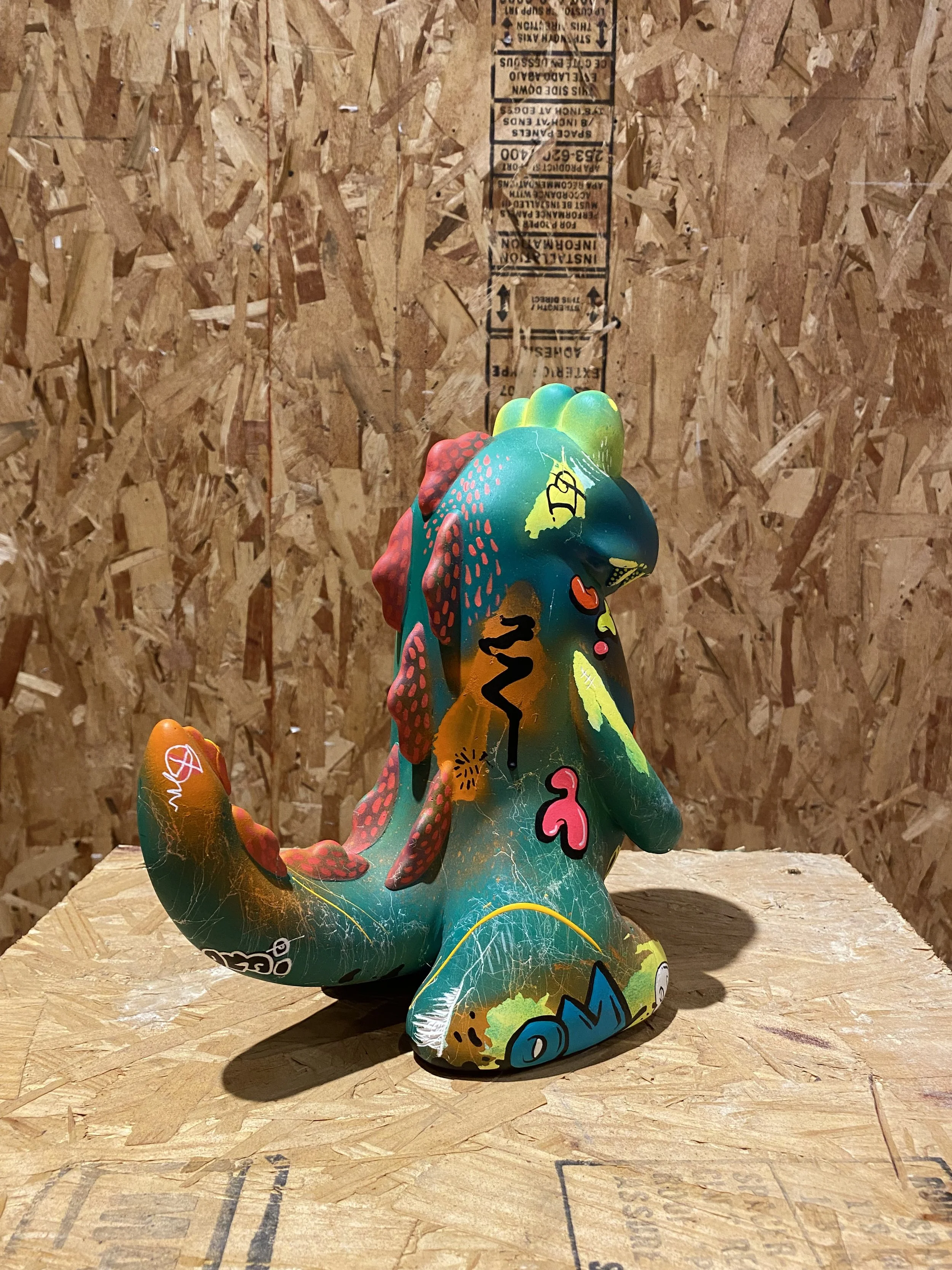 Umi, 2024
acrylic on plaster, 6" x 9" x 10.5"

sold