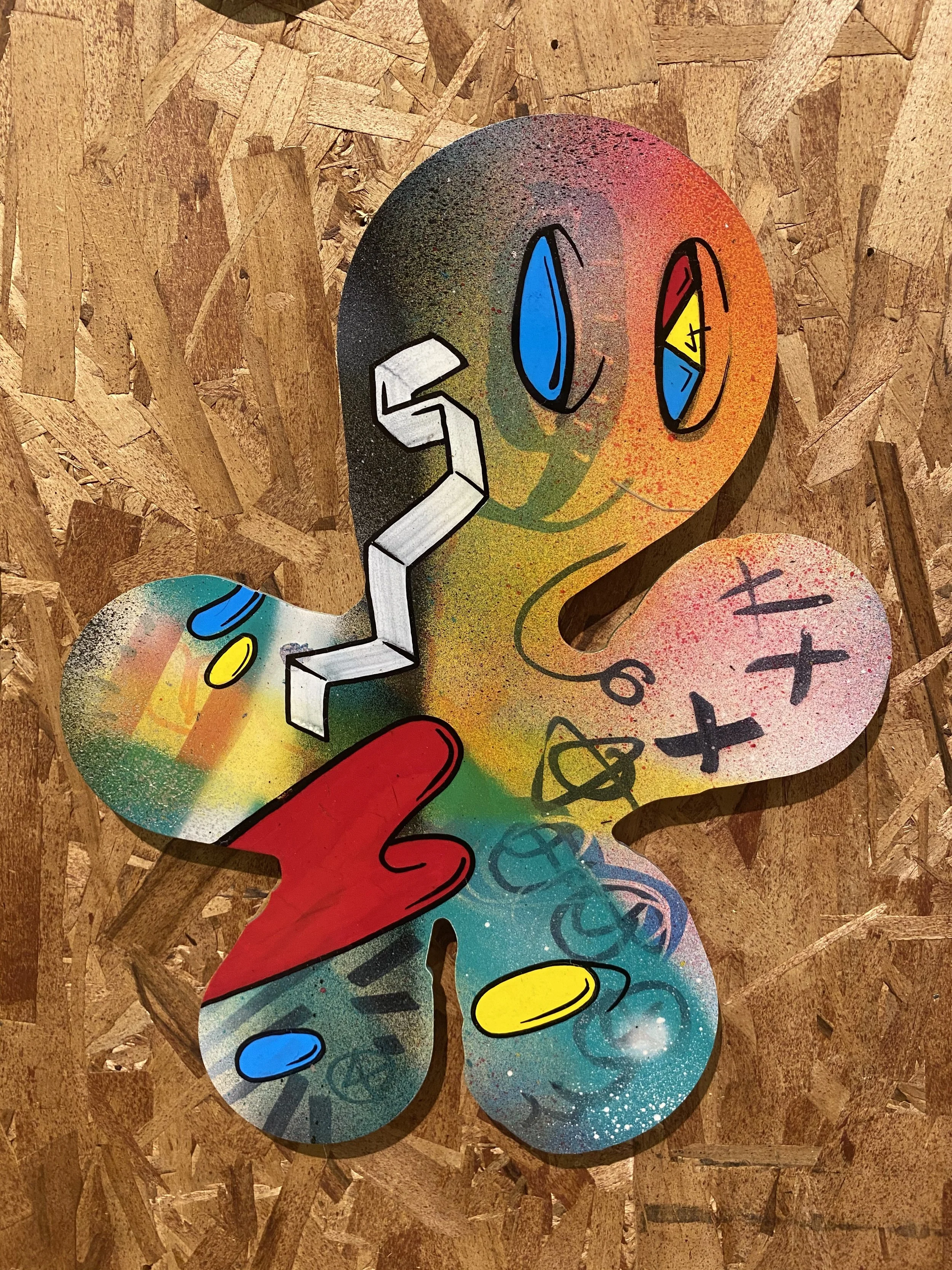 Big Gum, 2020
mixed media on di-bond, 8" x 8"

sold