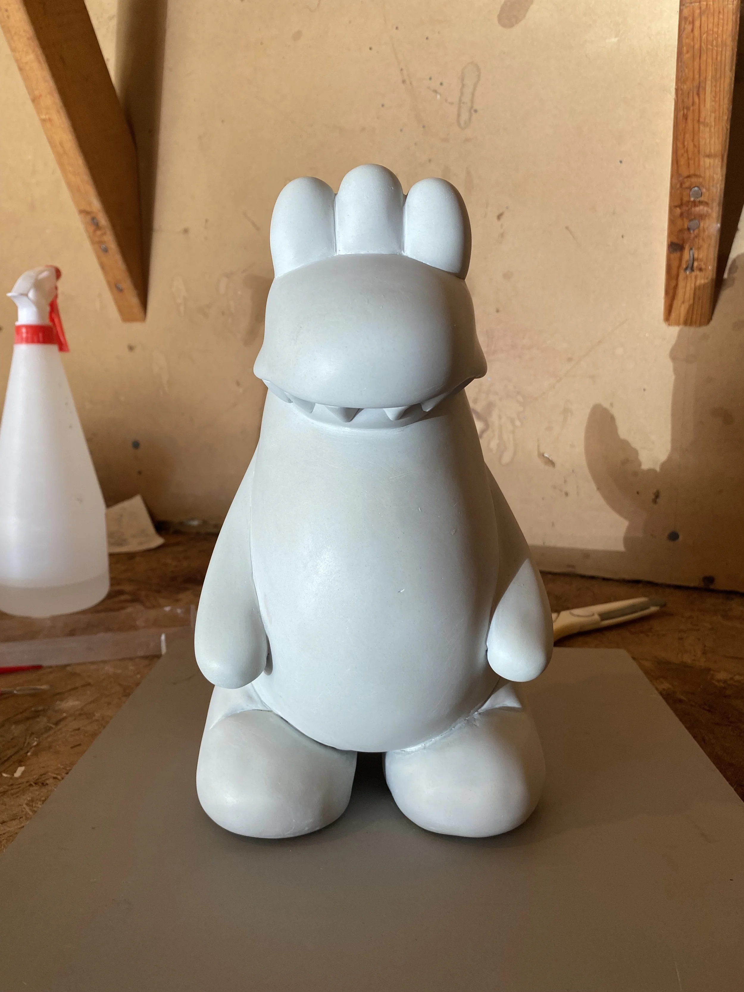 Umi, 2024
acrylic on plaster, 6" x 9" x 10.5"

original