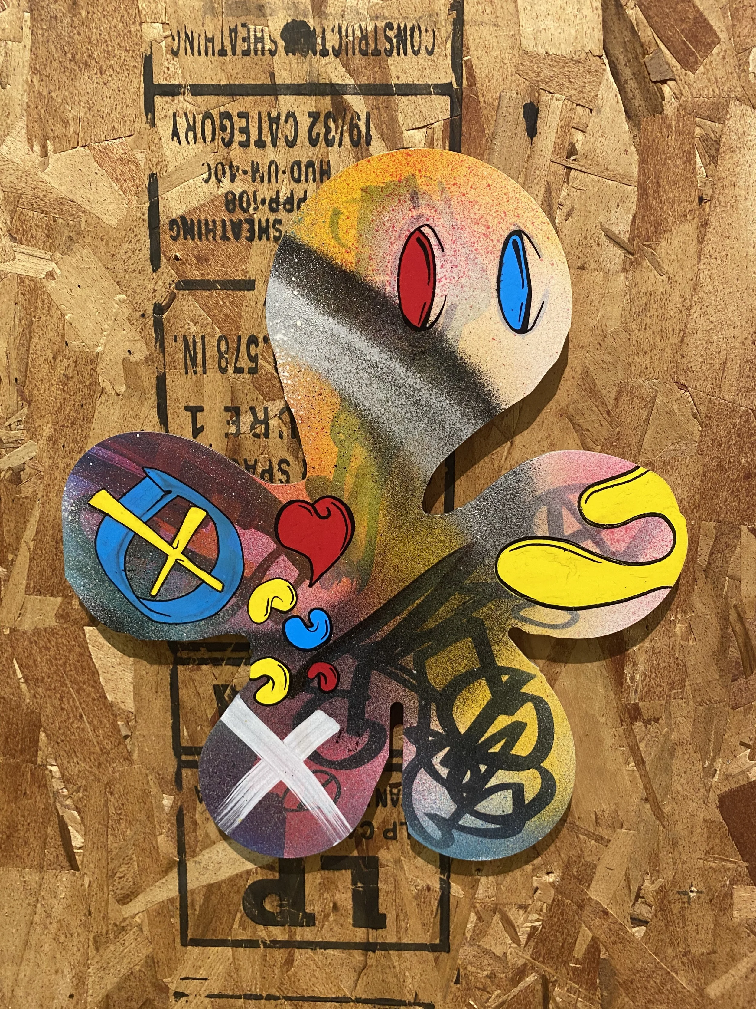 Big Gum, 2020
mixed media on di-bond, 8" x 8"

sold