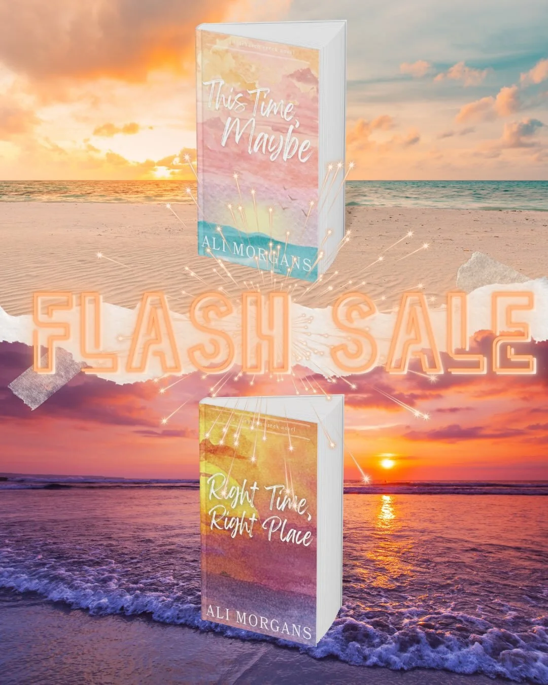Seeing my babies side by side brings me so much joy 🥹

If you haven&rsquo;t read This Time, Maybe, snag it now for just 99 cents, ORRR it&rsquo;s available on Kindle Unlimited if you&rsquo;re subscribed 🙂 

I AM DYING FOR Y&rsquo;ALL TO READ BOOK T