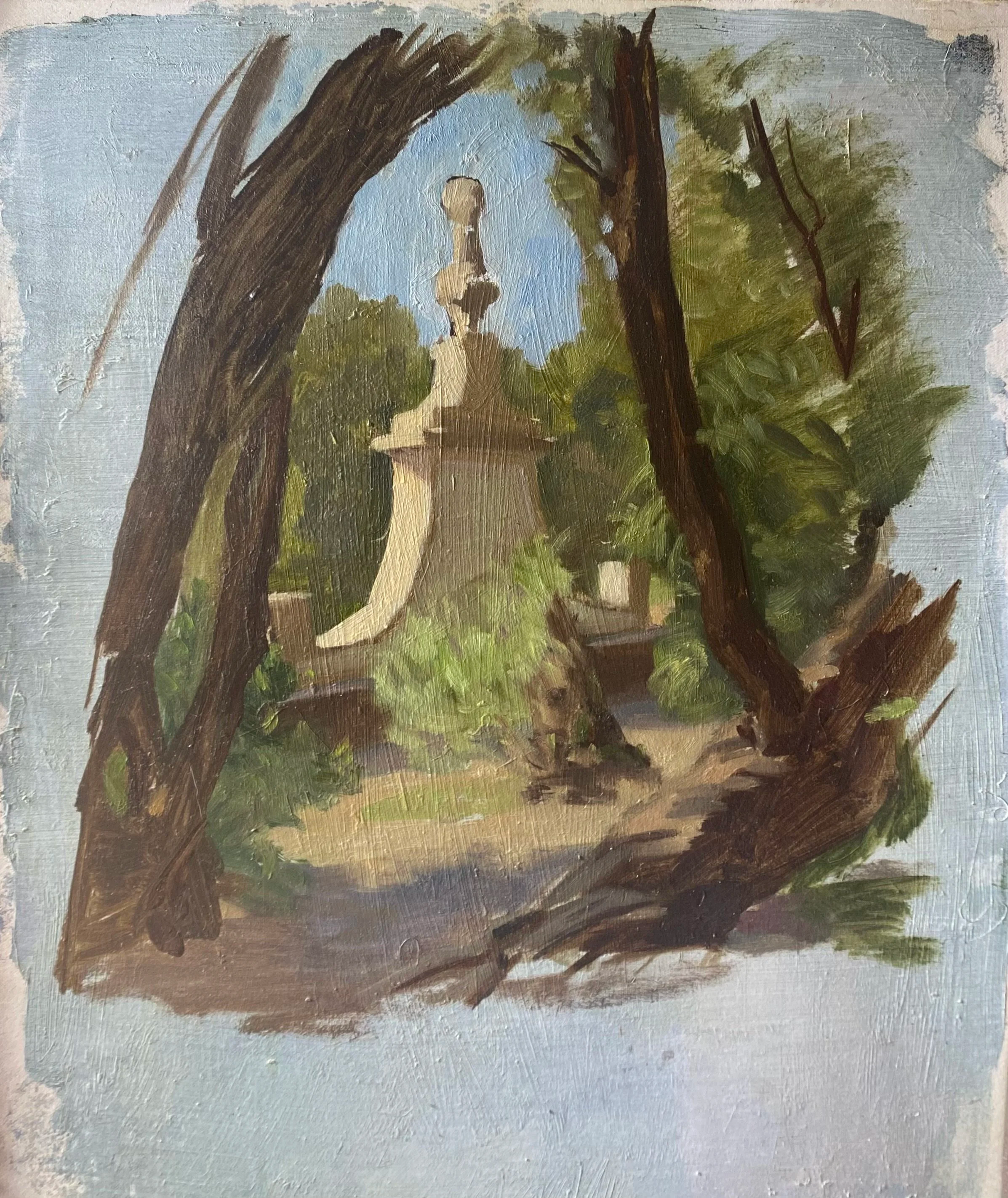 Parque da Cidade do Porto - Original Plein Air Study