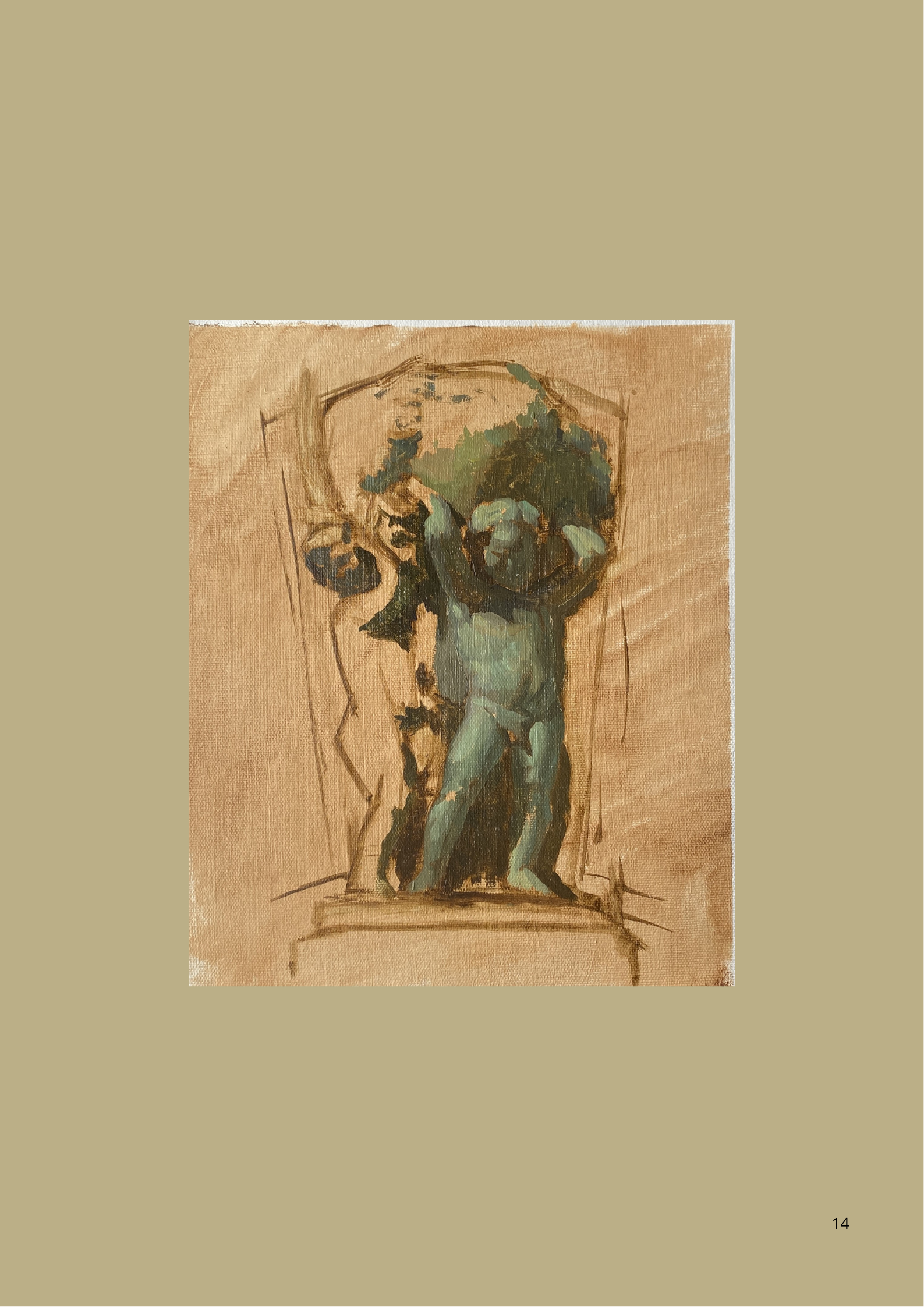 Aliados - Original Plein Air Study