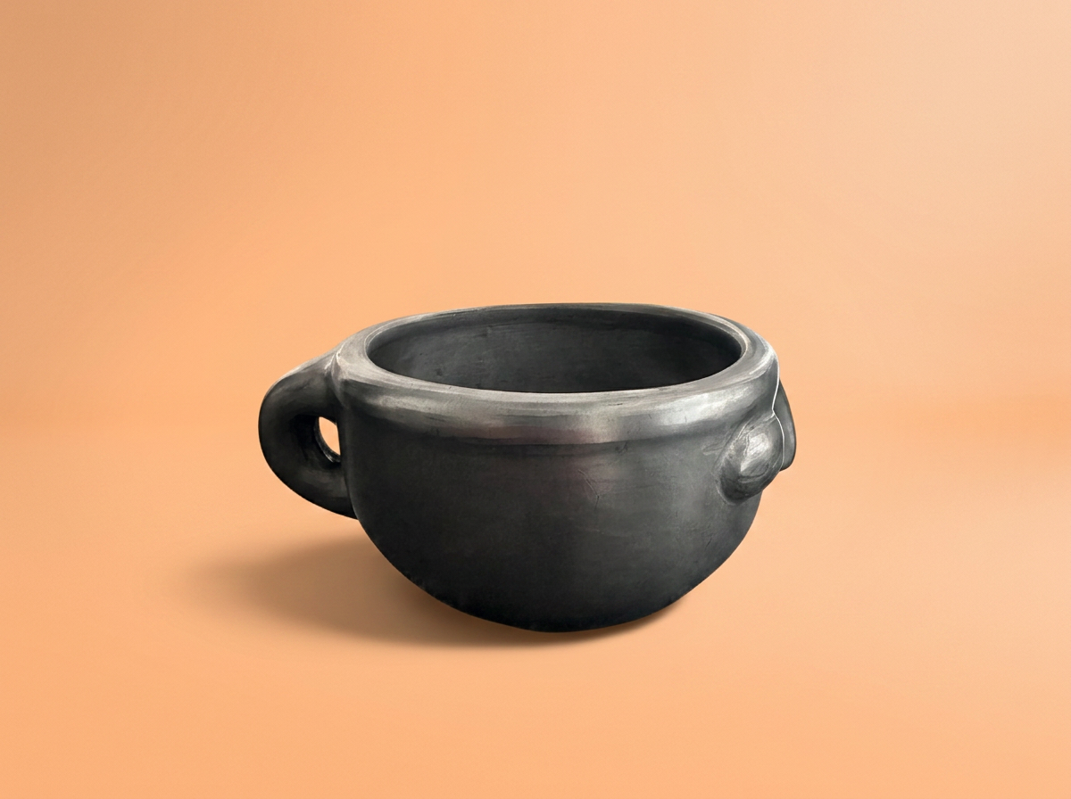 Handcrafted Barro Negro Carita Mug | Oaxacan Black Clay | Rooted in Mexico