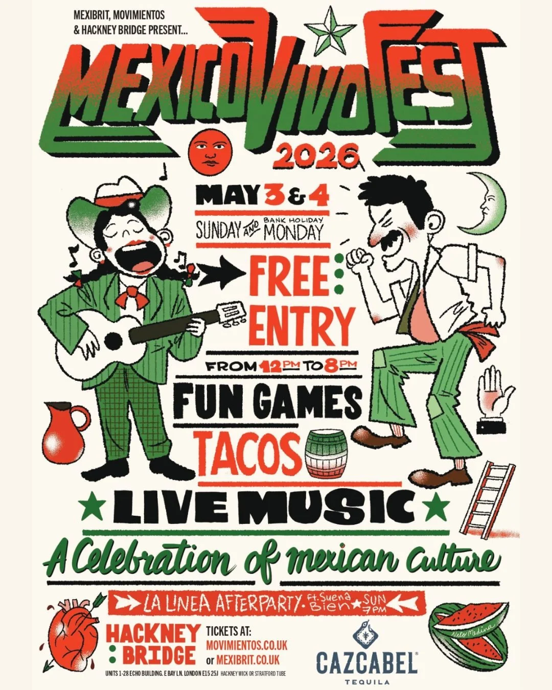 We're heading to London! 🌿

Rooted in Mexico will be at Mexico Vivo Fest on 3 &amp; 4 May - come celebrate Mexican culture with us and see the beautiful pieces for yourself.

We'll have pieces made by hand across Mexico, from Otom&iacute; beadwork t