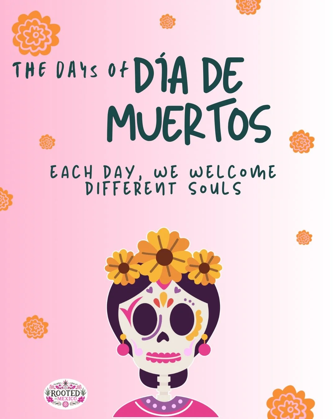 Our loved ones don&rsquo;t come back all at once.

From October 27 to November 2, we welcome them home, one by one. 🧡

Do you keep an altar at home?

#DiaDeMuertos #MexicanCulture #HechoEnMexico #MexicanTraditions #rootedinmexico
