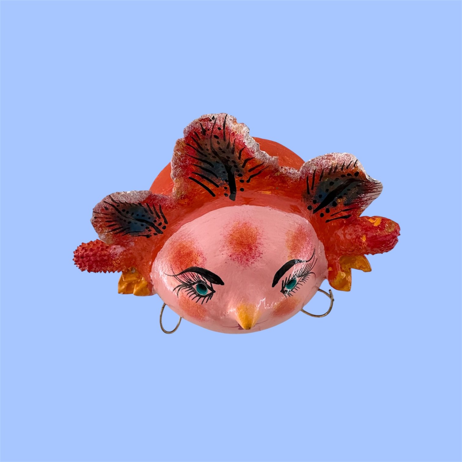 Handcrafted Mexican coconut mask