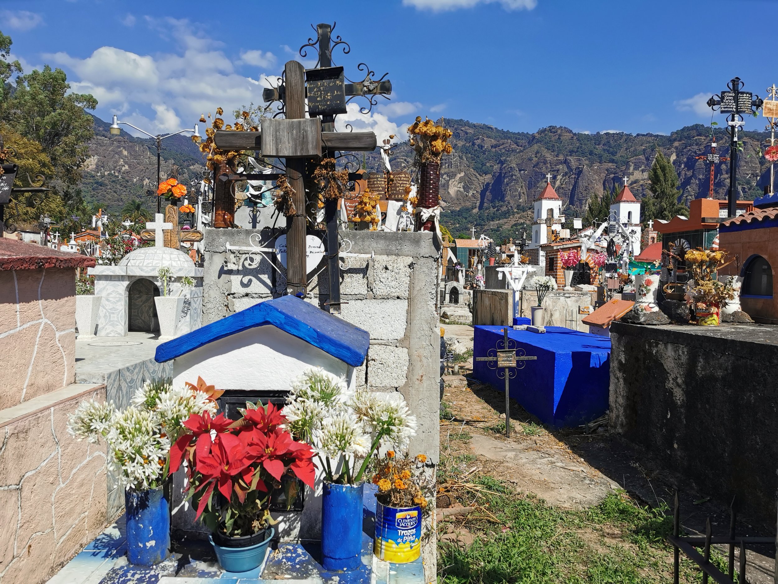 Cemetry at Tepoztlan