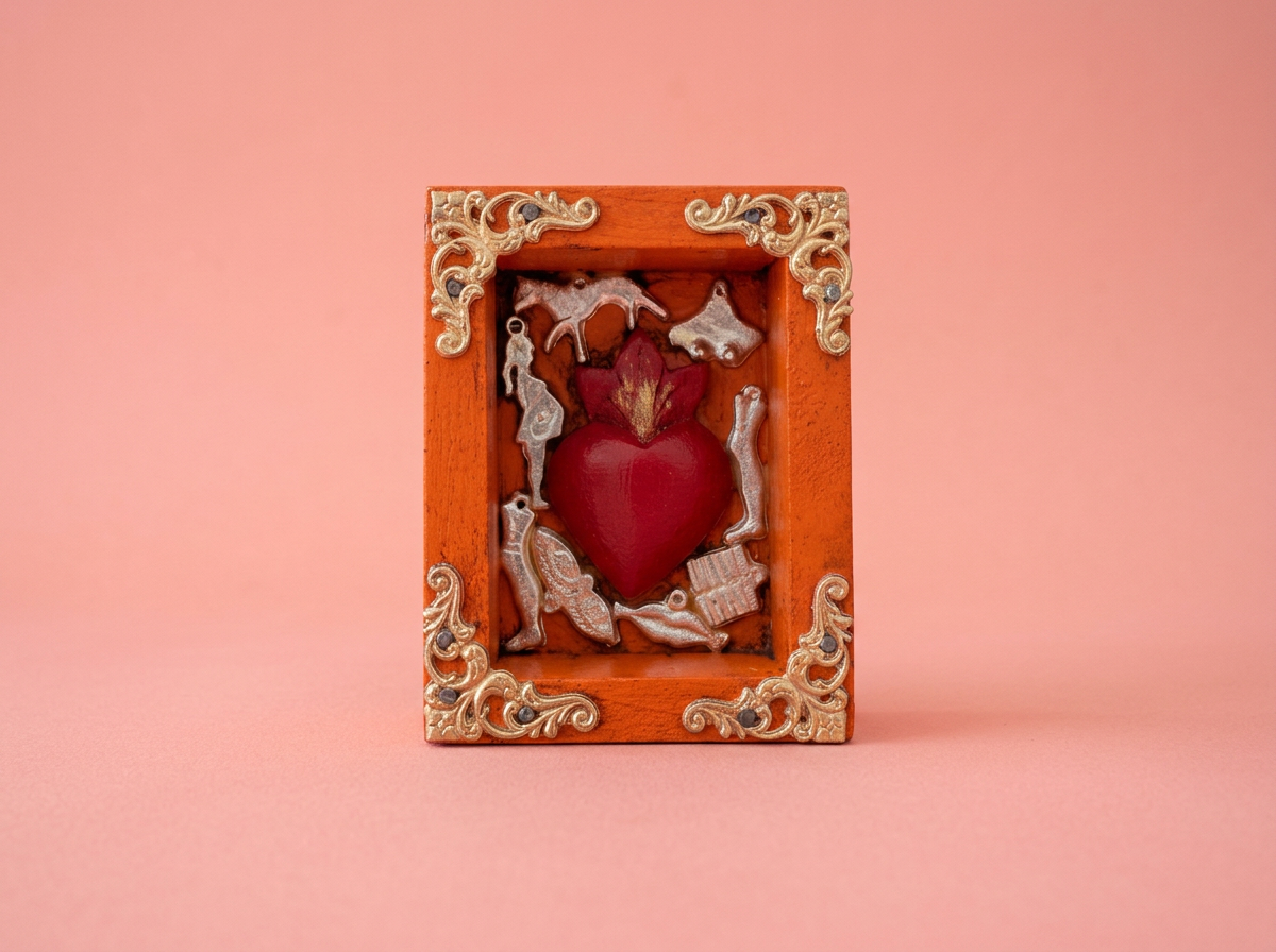 Nicho Corazón - Orange