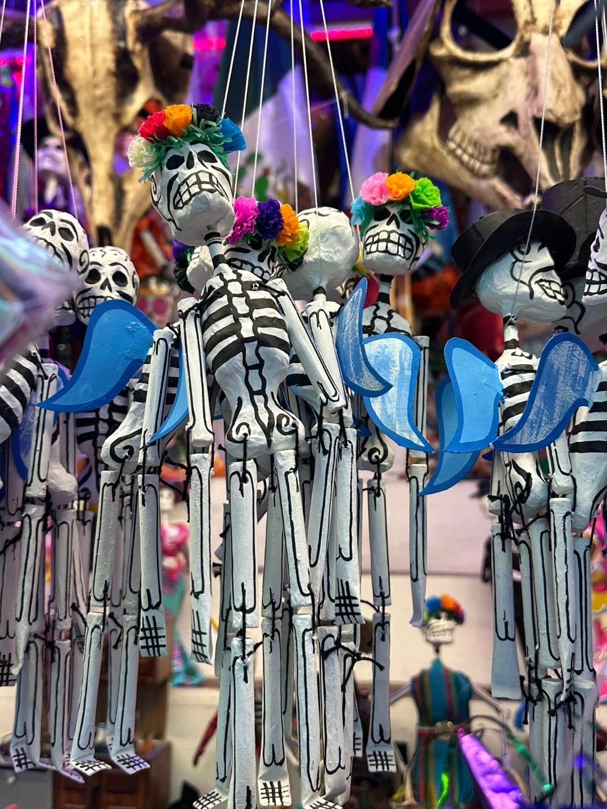 Calaveras de cartoneria, mexico