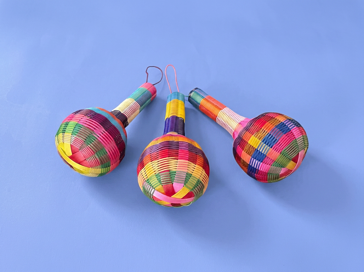 Handwoven Baby Rattle – Handmade in Mexico | Rooted in Mexico