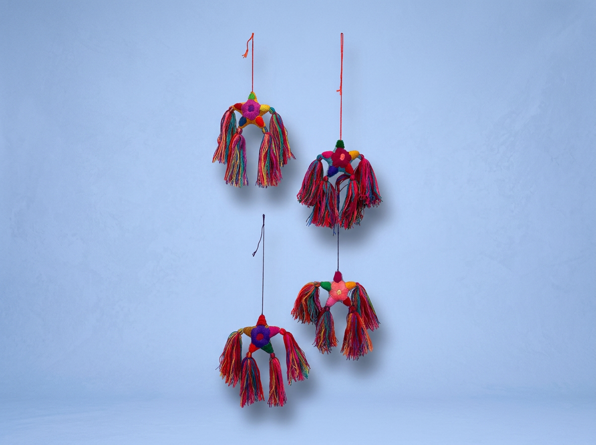 Hand-Embroidered Piñata Charm