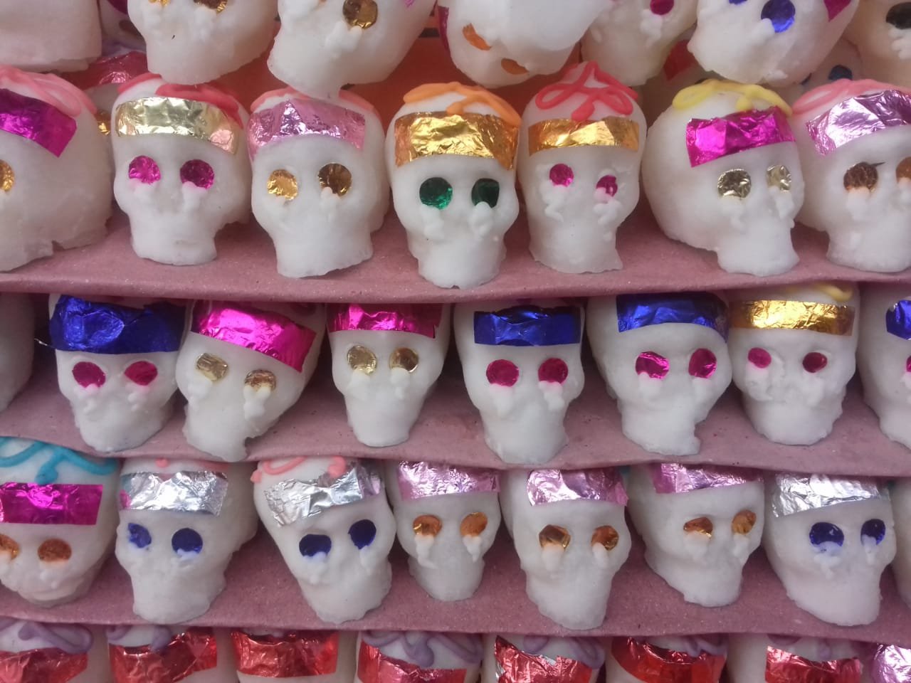 Sugar Skulls in Mercado de Coyoacan