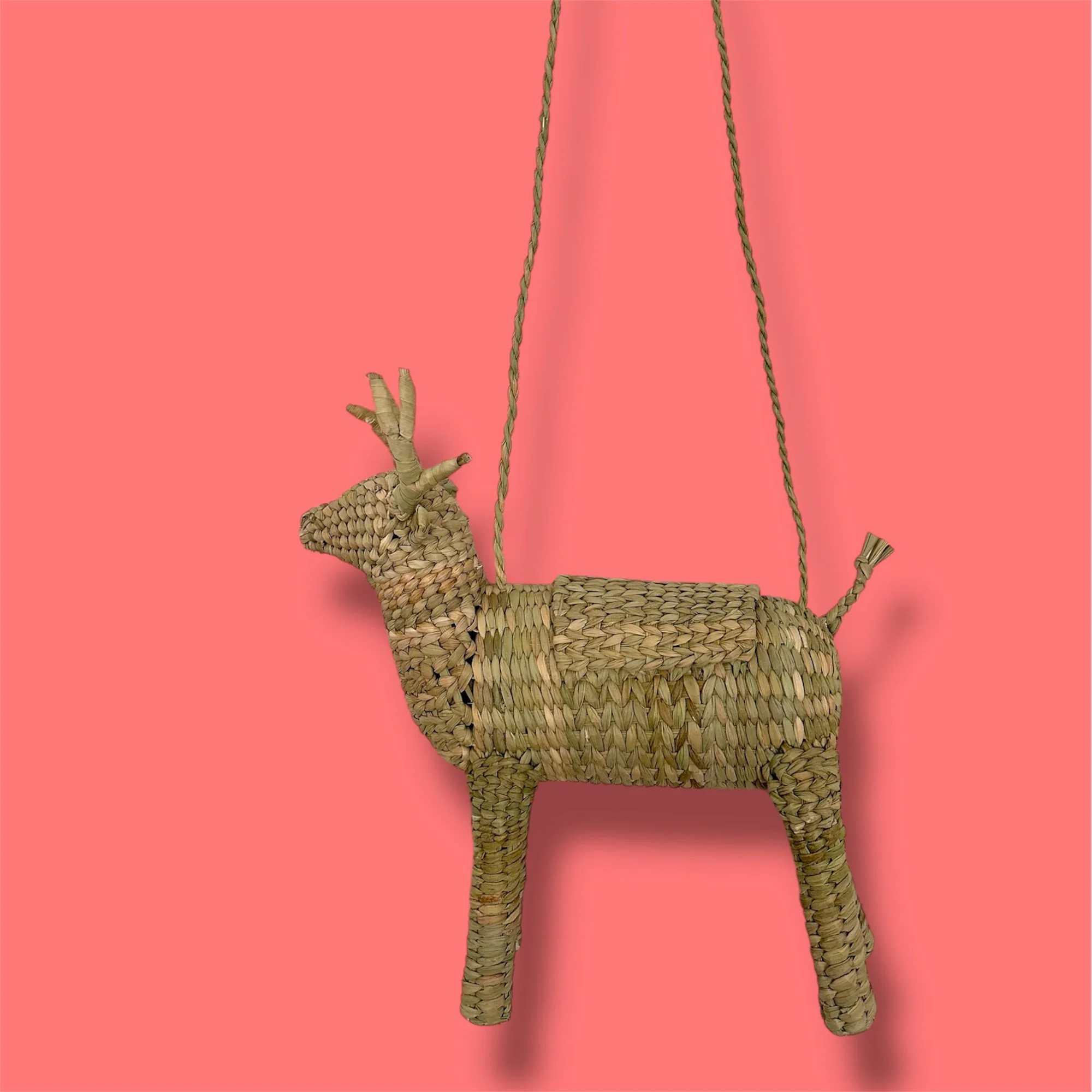 Handwoven Chuspata Deer Bag