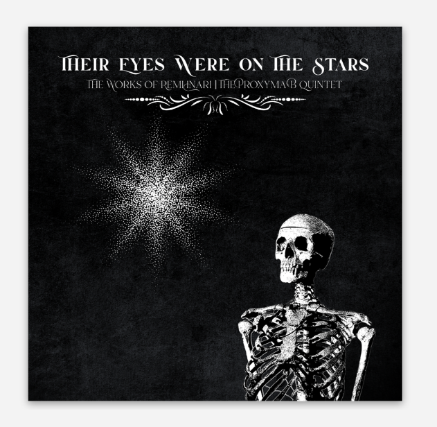 "Their Eyes Were on the Stars" Album Cover Sticker