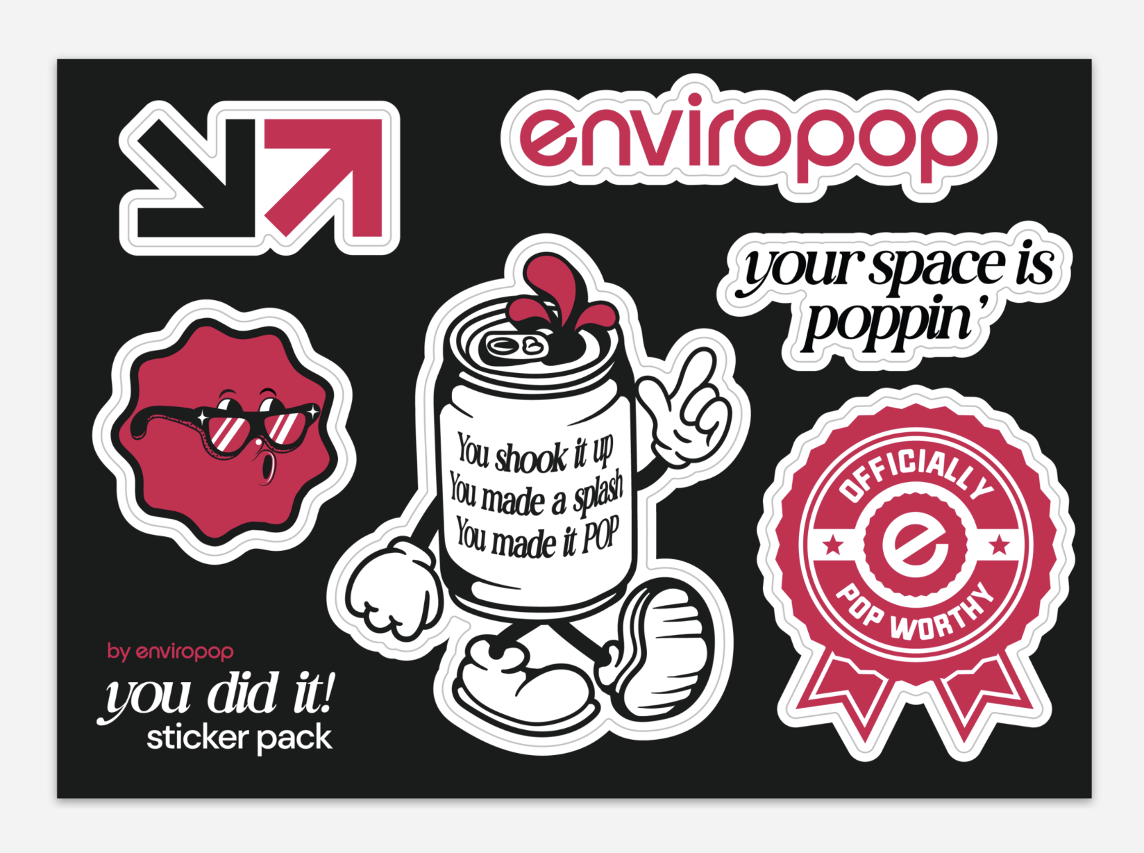 Close-Out Sticker Pack