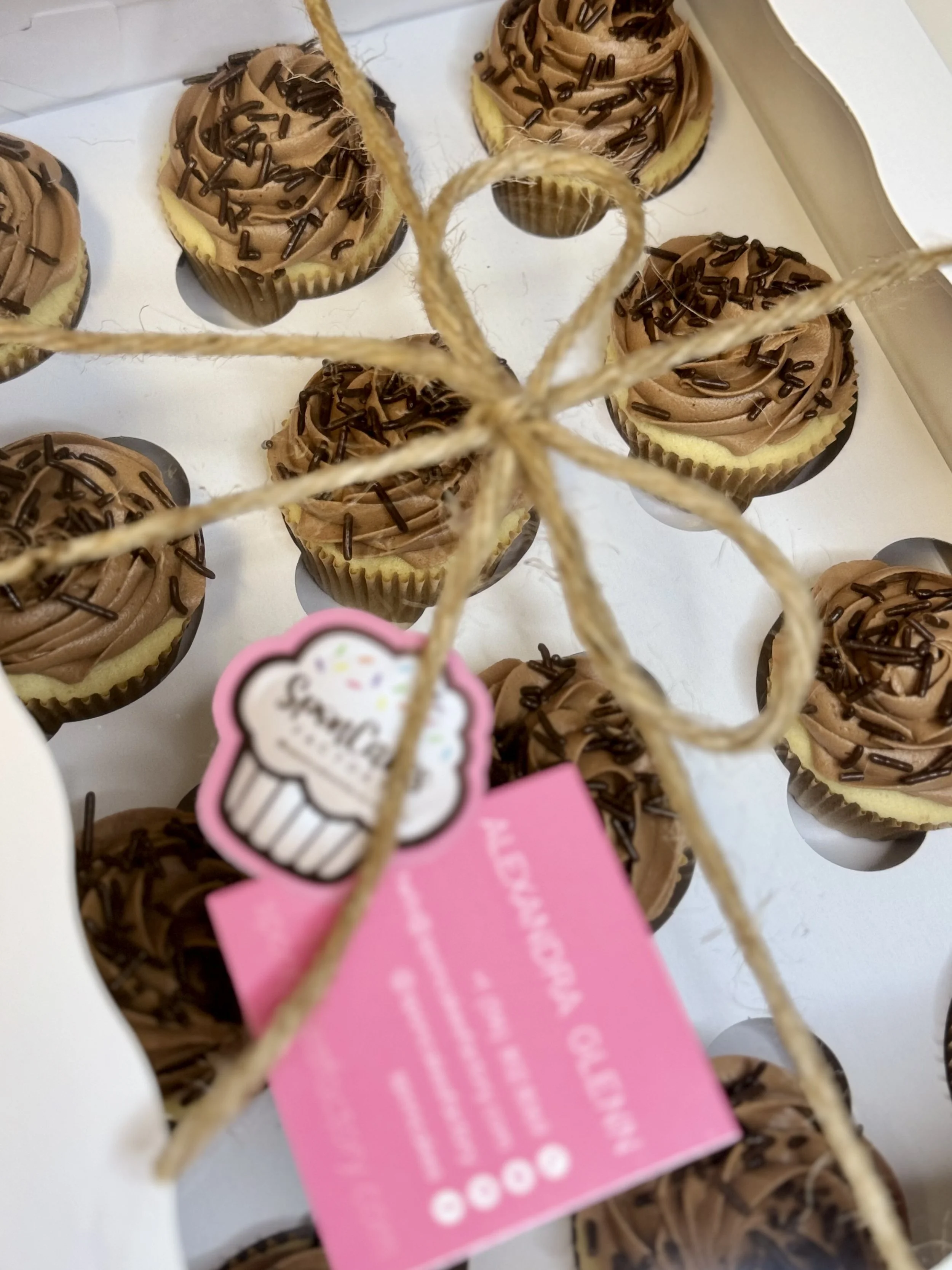 Chocolate buttercream box